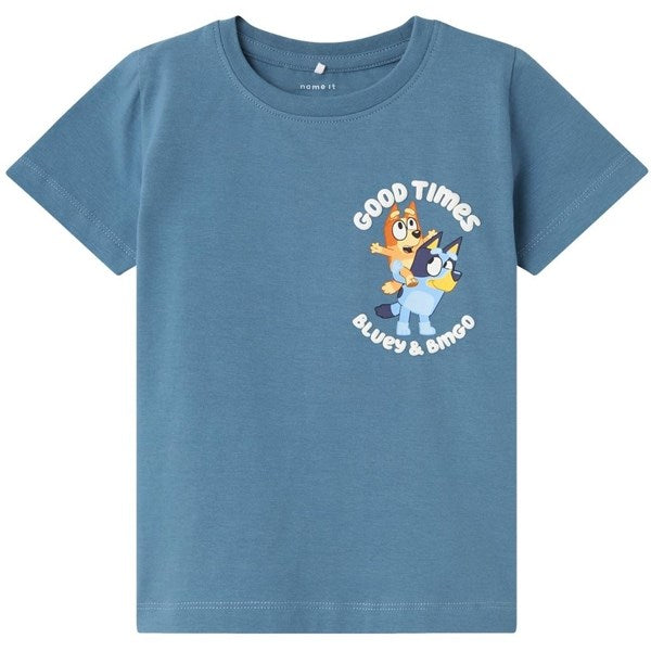 Name it Provincial Blue Abram Bluey T-Shirt - Str. 98