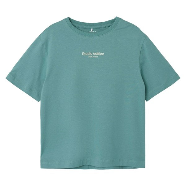 Name it Mineral Blue Brody T-Shirt Noos - Str. 122/128