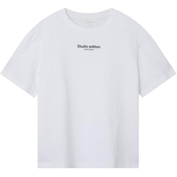 Name it Bright White Brody T-Shirt Noos - Str. 116