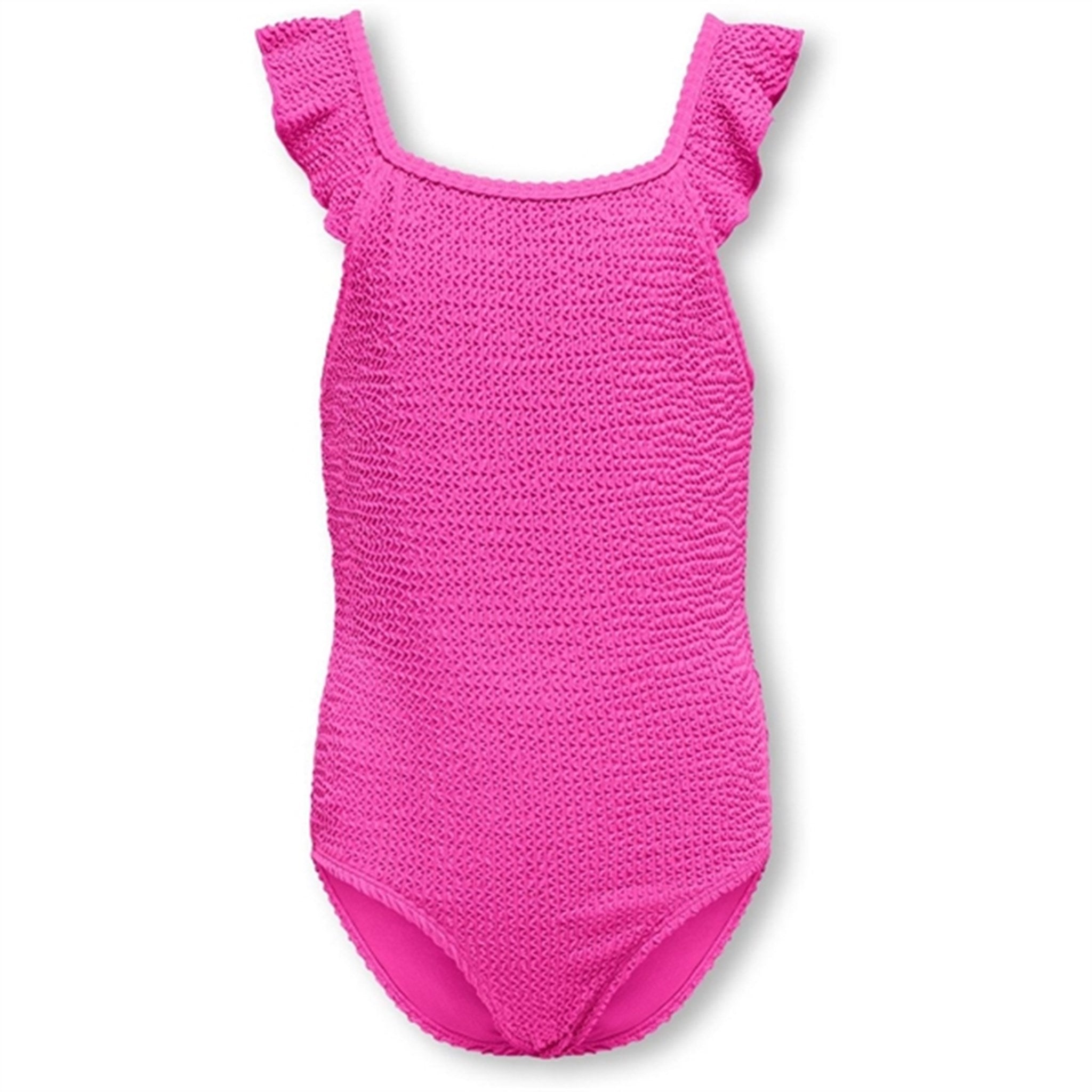 Kids ONLY Knockout Pink Tropez Structure Badedragt - Str. 158/164