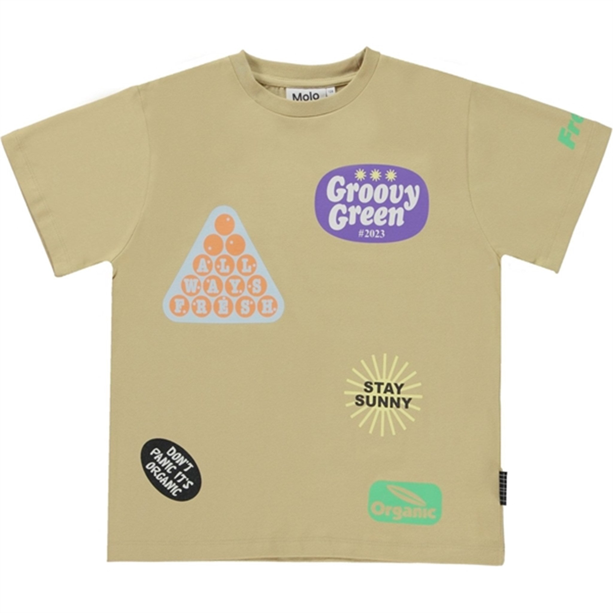 Molo Fruit Stickers Rodney T-shirt - Str. 152 cm