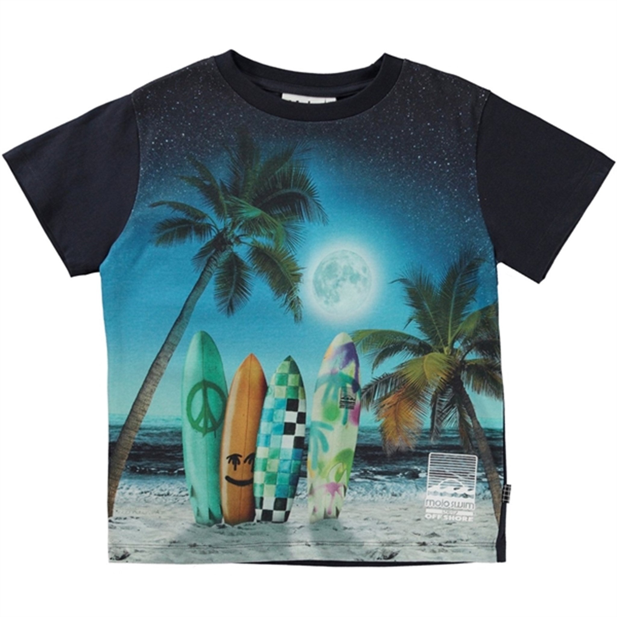 Molo Sunset Surfer Rame T-Shirt - Str. 140 cm