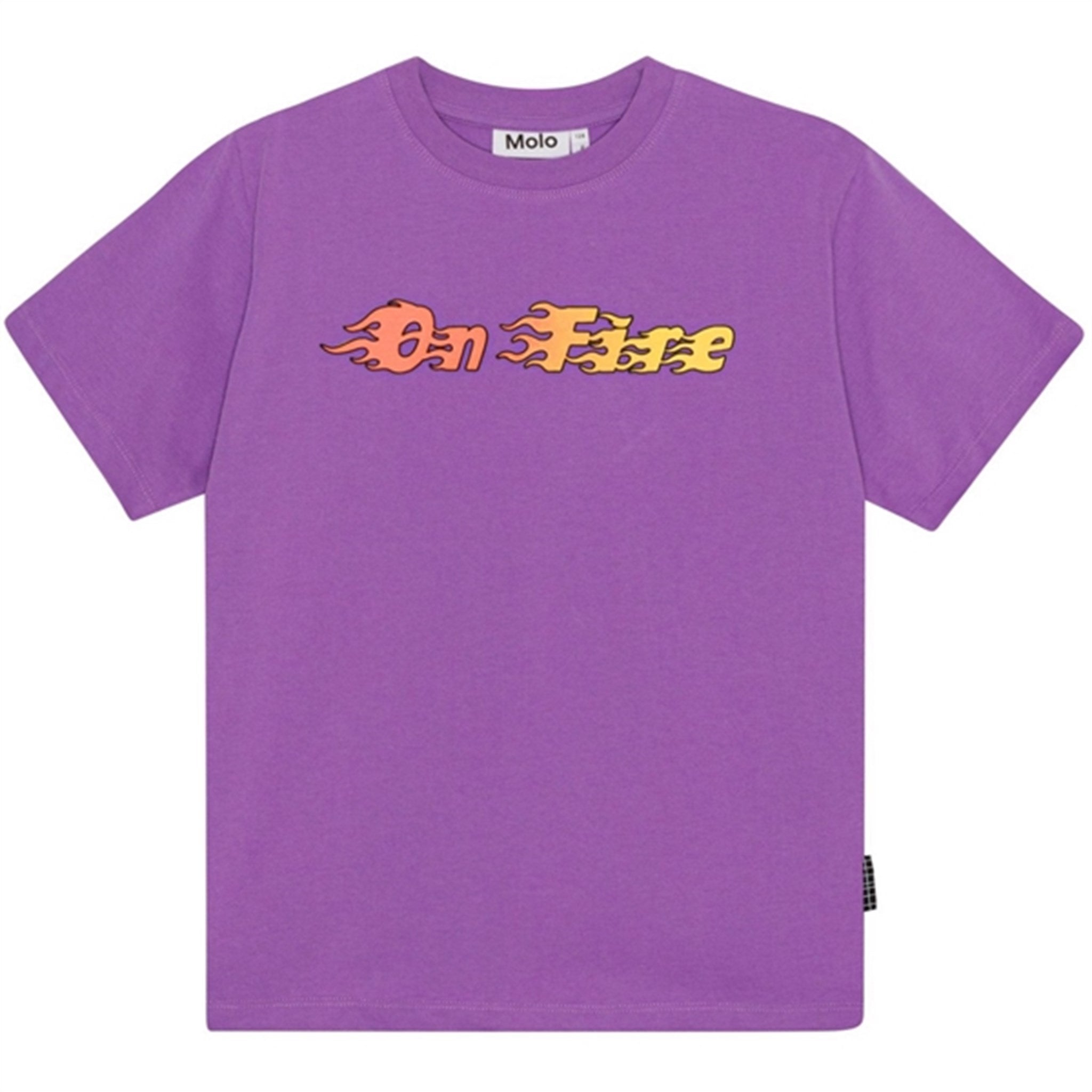 Molo Purple Sky Rodney T-Shirt - Str. 12 år