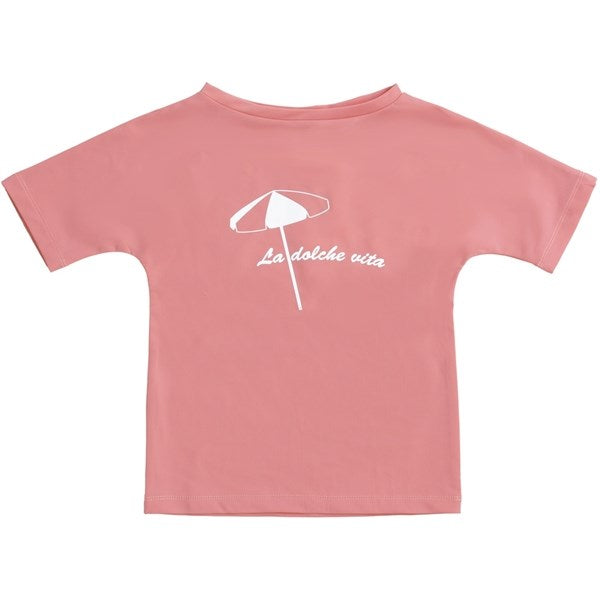 Petit Crabe Lemonade Luna Vita Boatneck Badebluse - Str. 11-12 år