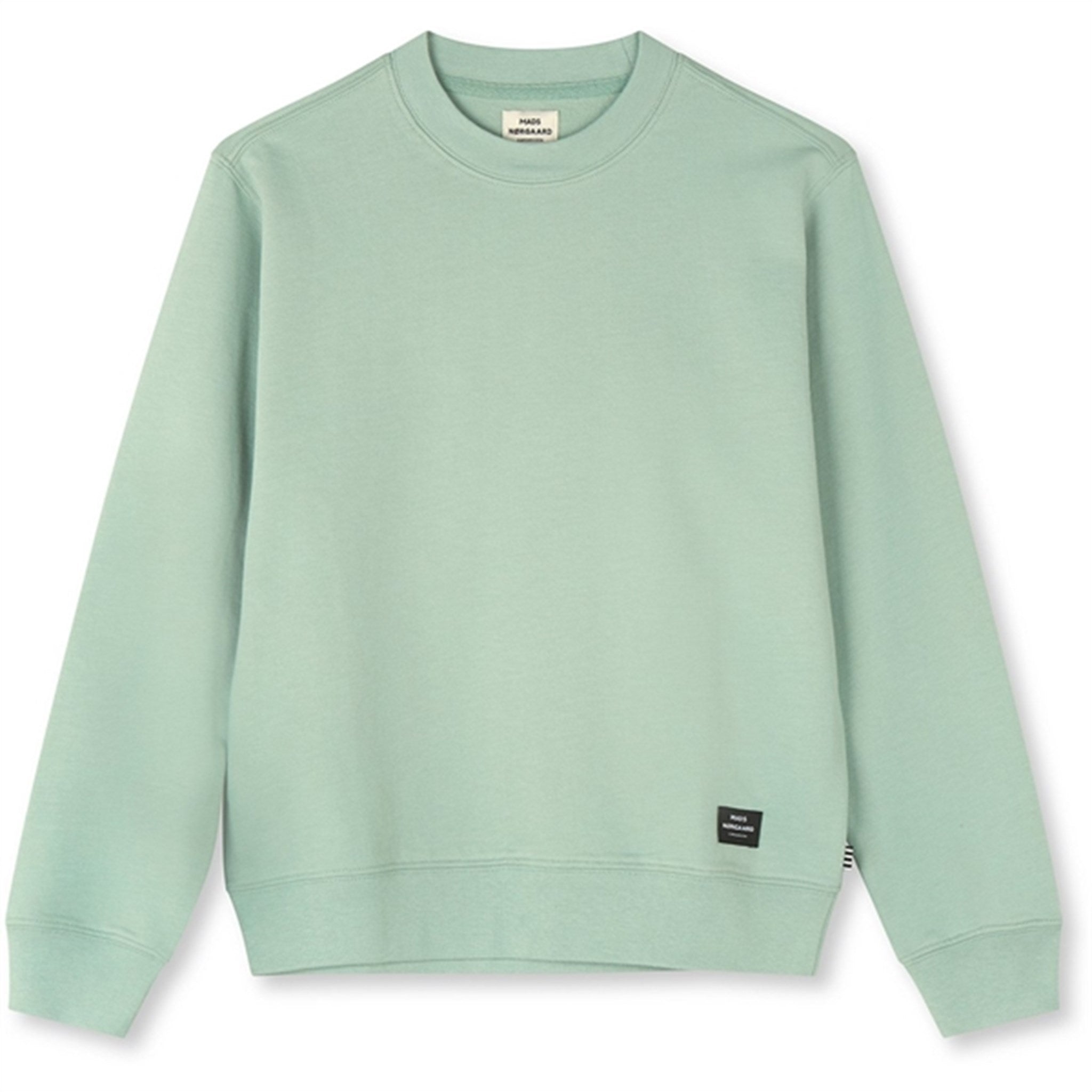 Mads Nørgaard Light Terry Solo Sweatshirt Jadeite - Str. 12 år