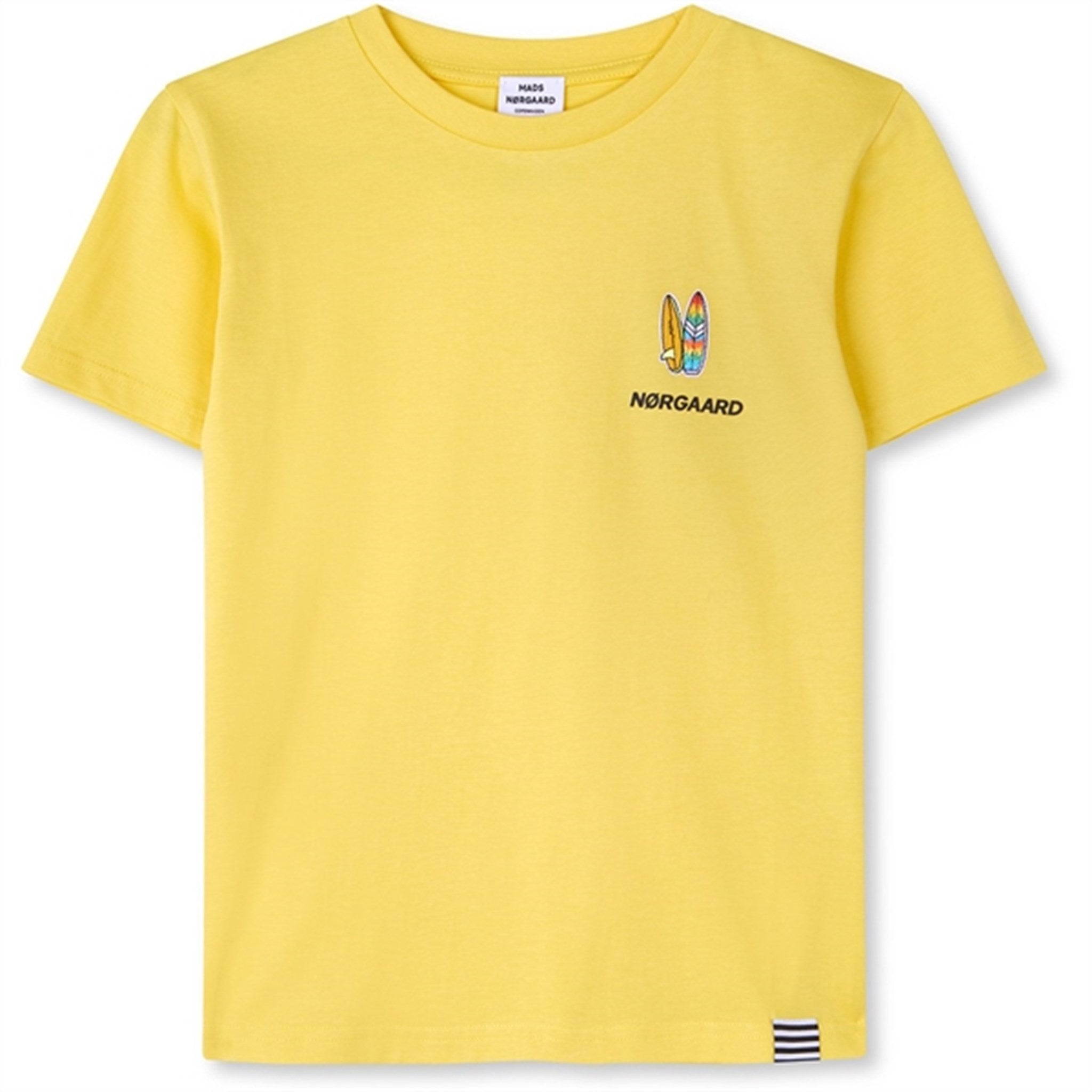 Mads Nørgaard Summer Vibes Thorlino T-Shirt Lemon Zest - Str. 6 år