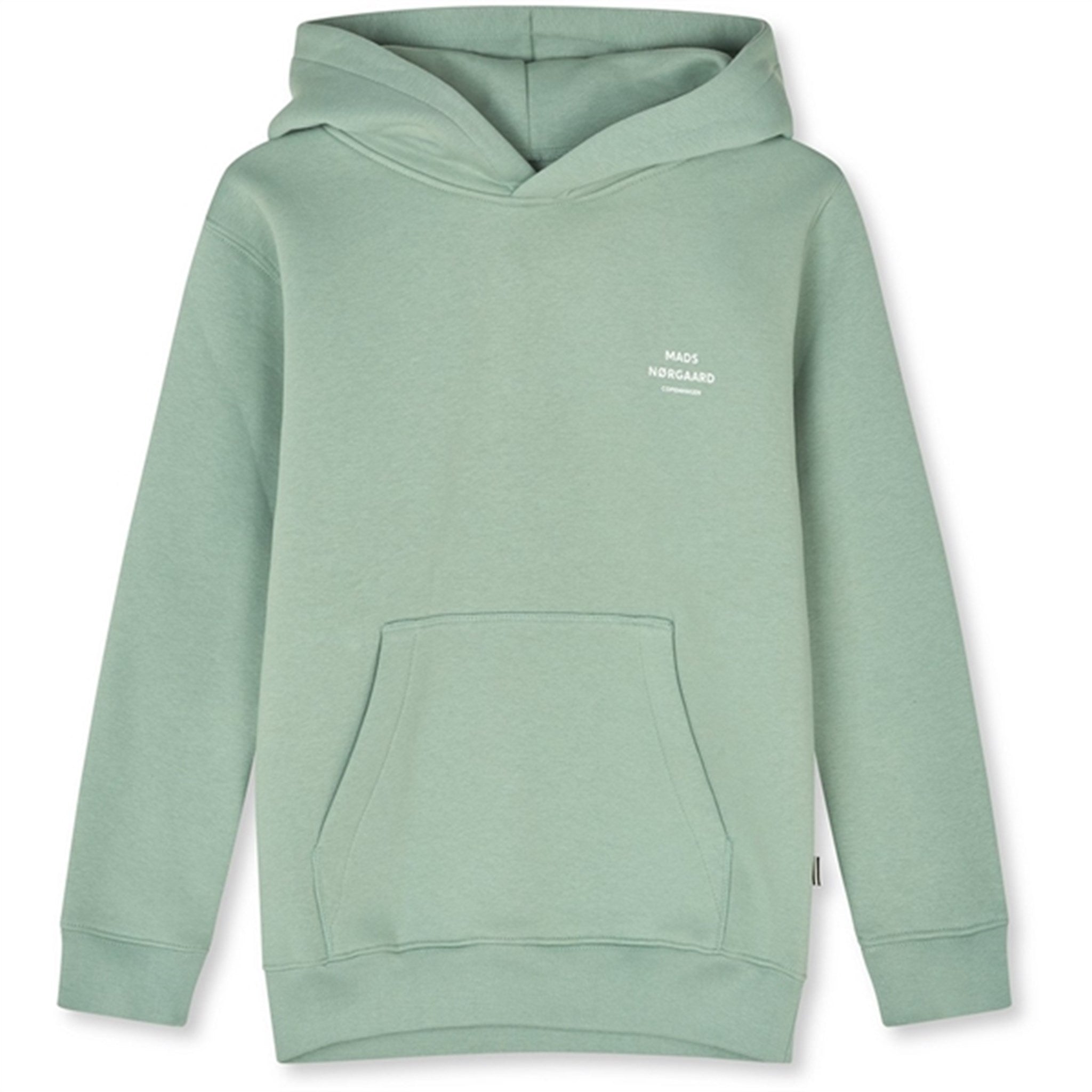 Mads Nørgaard Standard Hudini Hoodie Jadeite - Str. 16 år