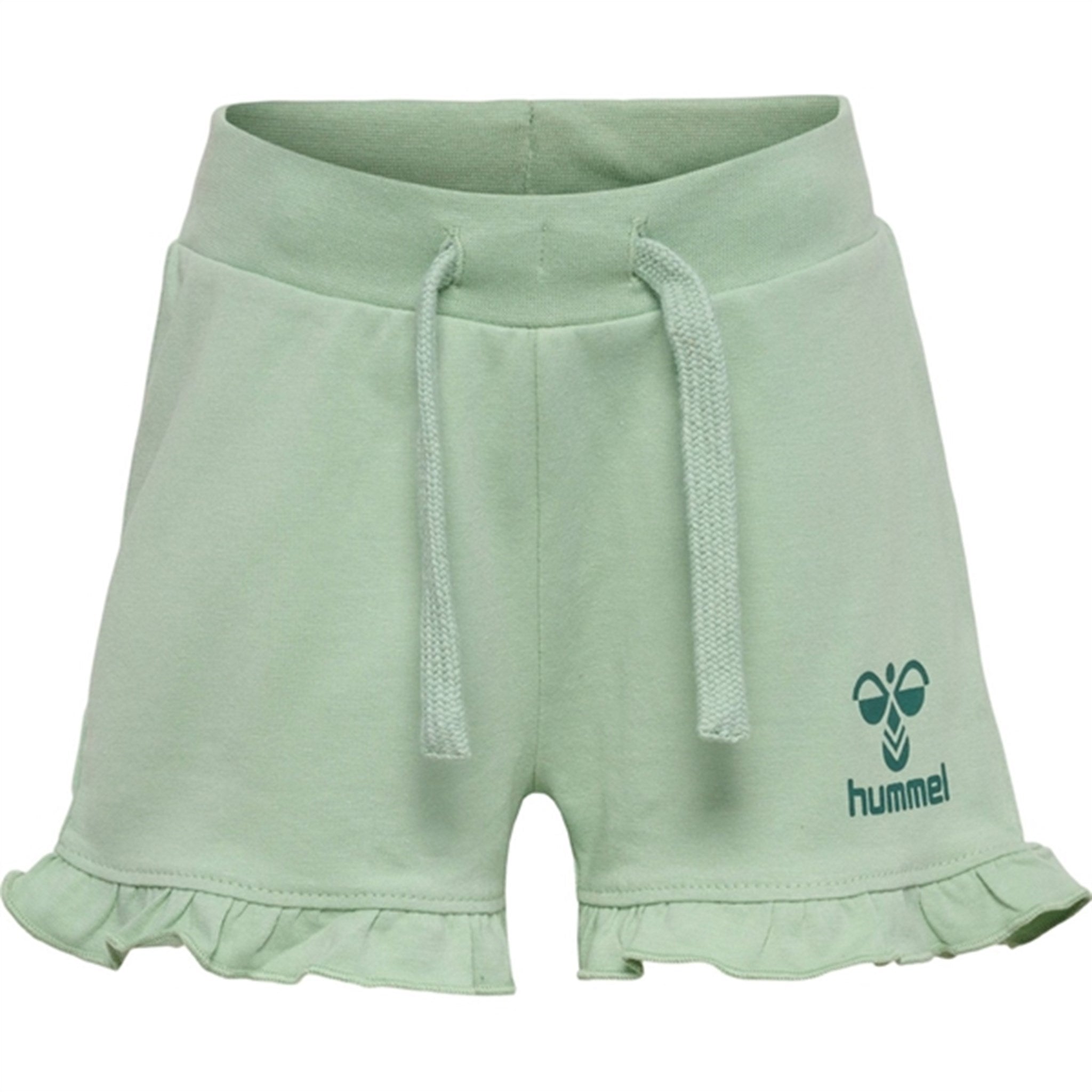 Hummel Silt Green Talya Ruffle Shorts - Str. 62