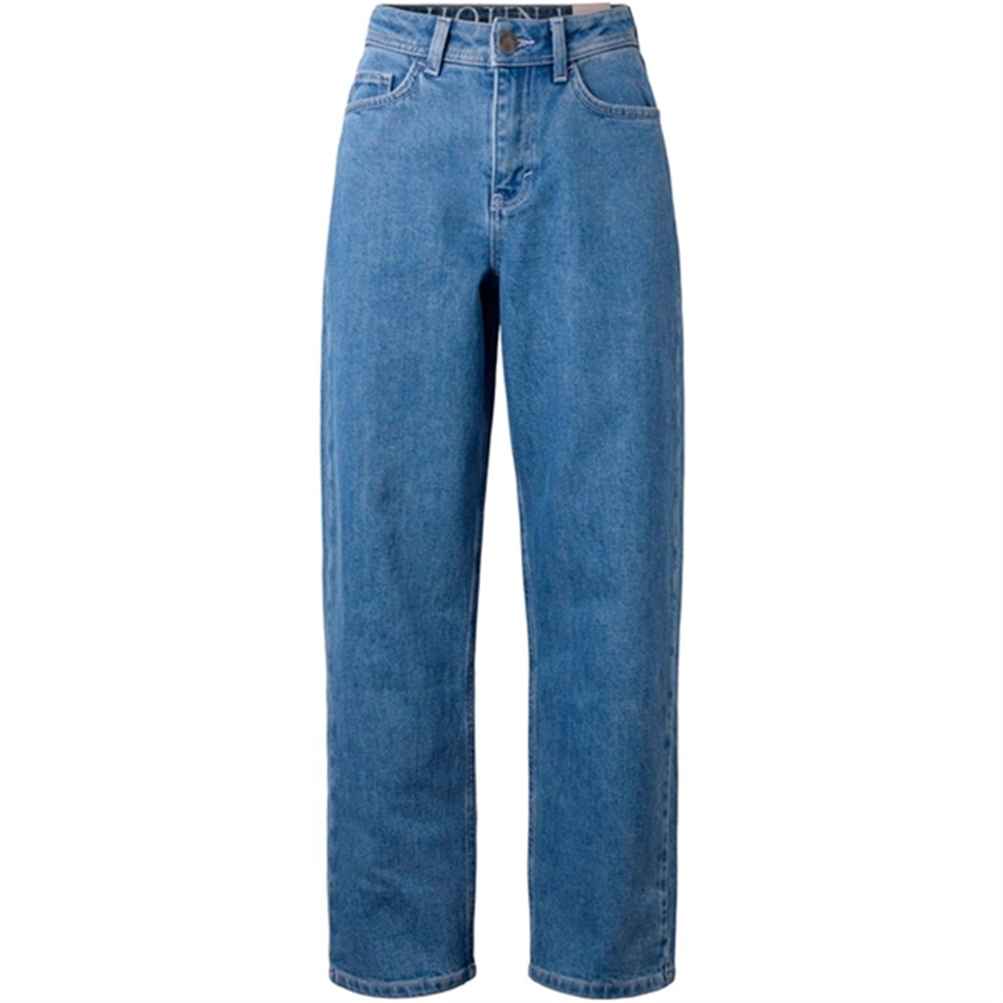 HOUNd Baggy Jeans Medium Blue Denim - Str. L/14 år