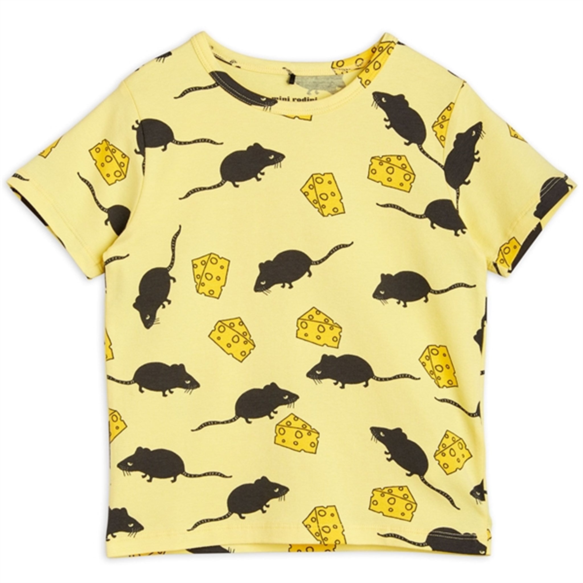 Mini Rodini Mouse Yellow T-shirt - Str. 56/62 cm