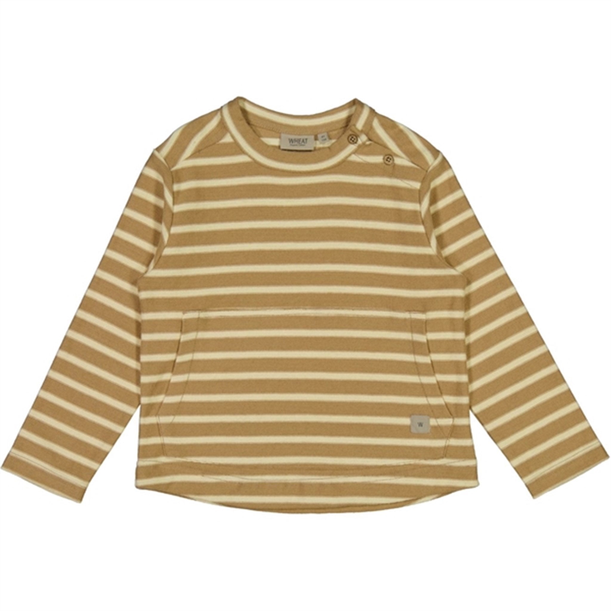 Wheat Cartouche Stripe Anton Soft Bluse - Str. 8 år