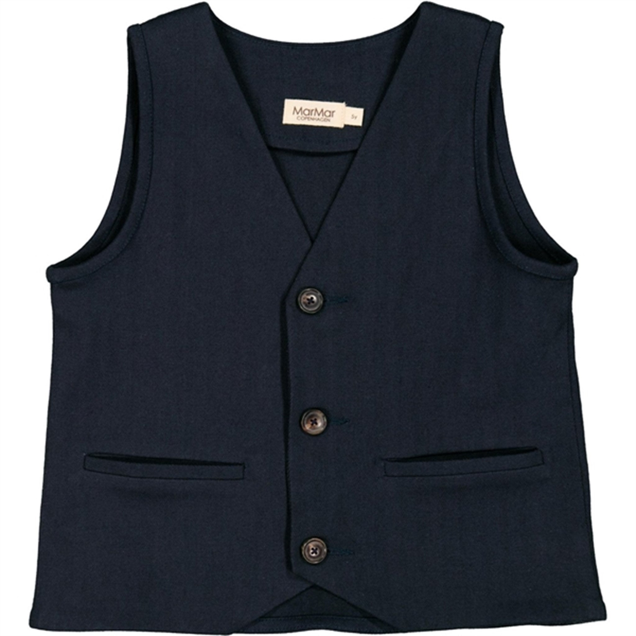 MarMar Dark Night Stretch Chino Jason Vest - Str. 10 år/140 cm