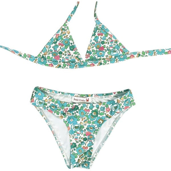 Billede af Petit Crabe Betsy D Elle Triangle Bikini LibertyÂ© fabric - Str. 11-12 år