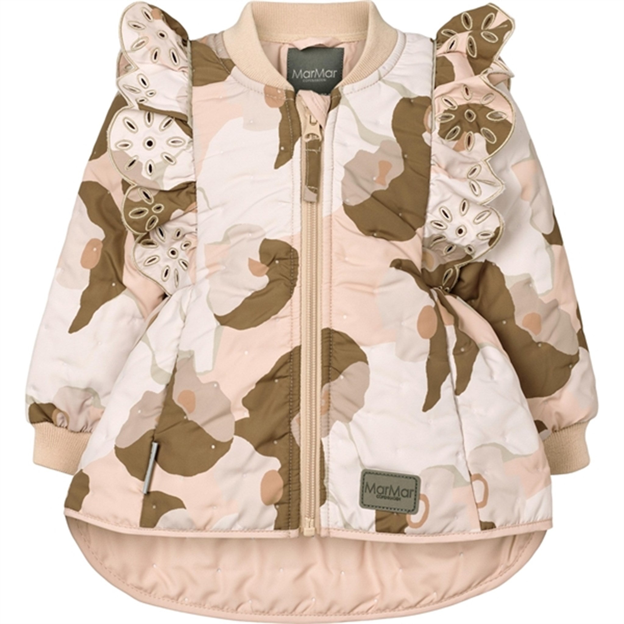 MarMar Beige Rose Girls Olisa F Termojakke - Str. 3 år/98 cm