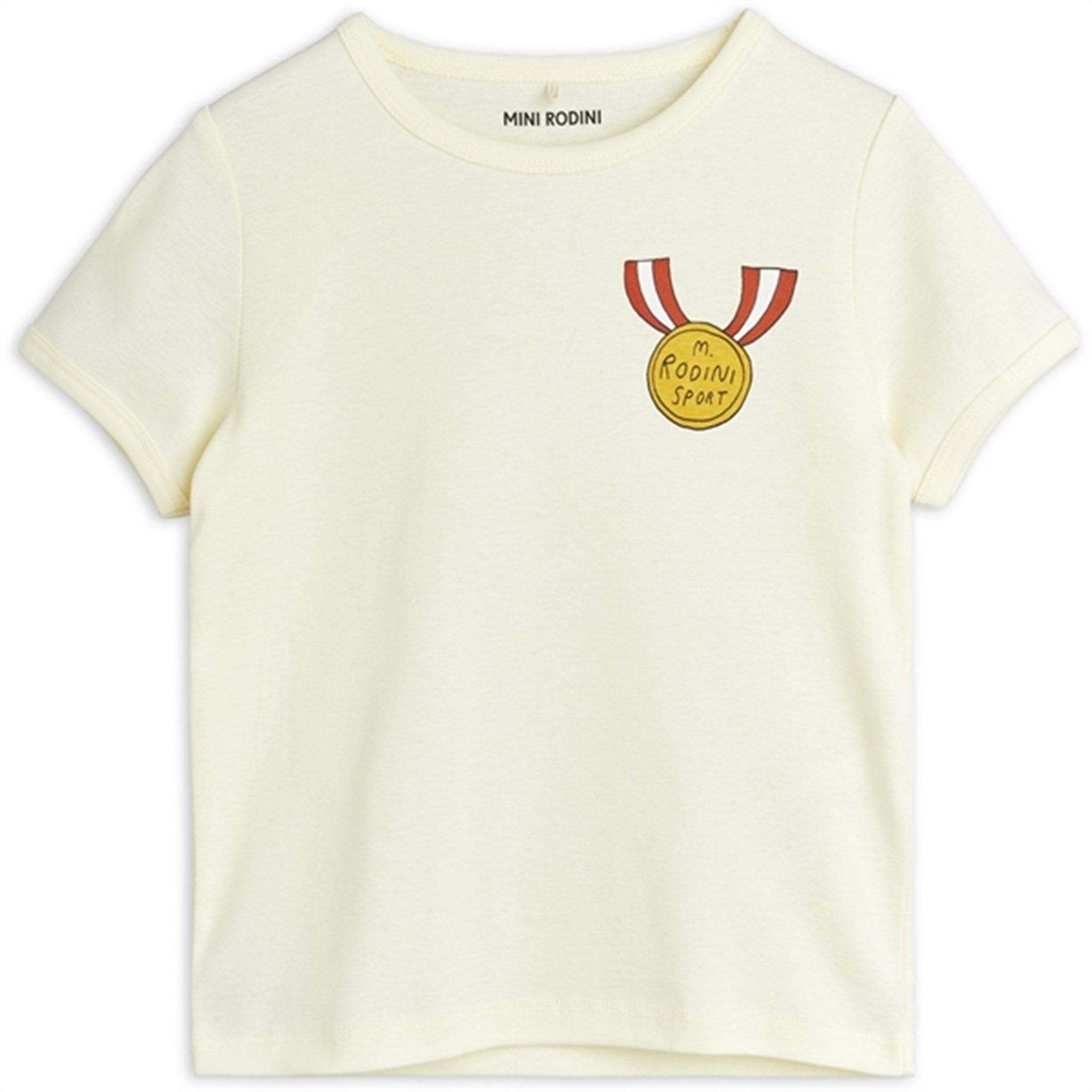 Mini Rodini White Medal Sp T-shirt - Str. 128/134 cm