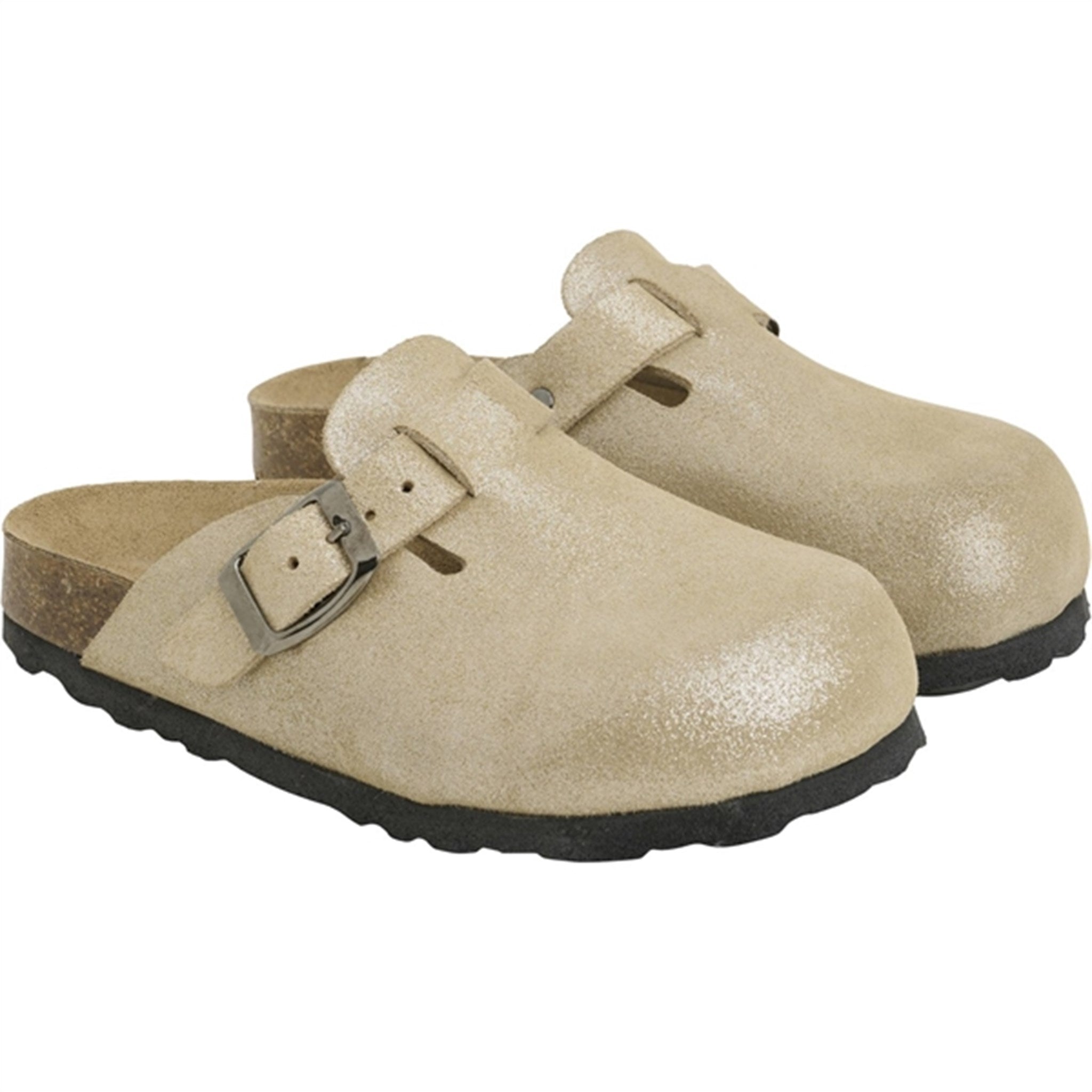 En Fant Futter Nubuck Læder Champagne Beige - Str. 33