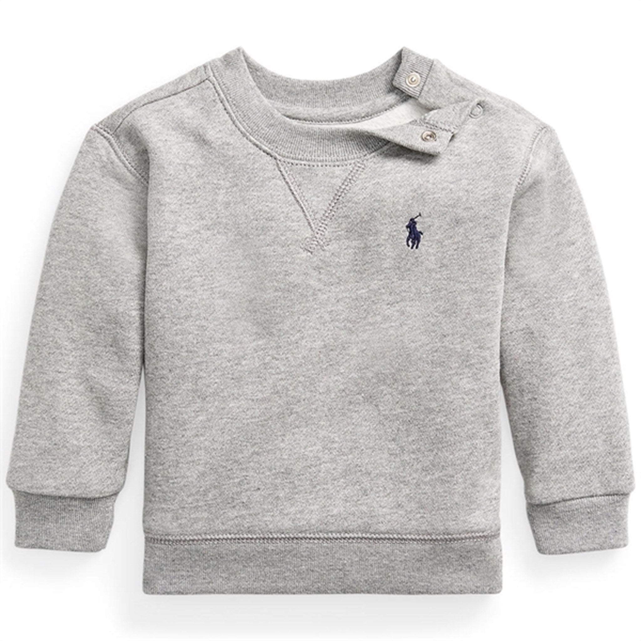 Ralph Lauren Baby Boy Sweatshirt Dark Sport Heather - Str. 9 mdr