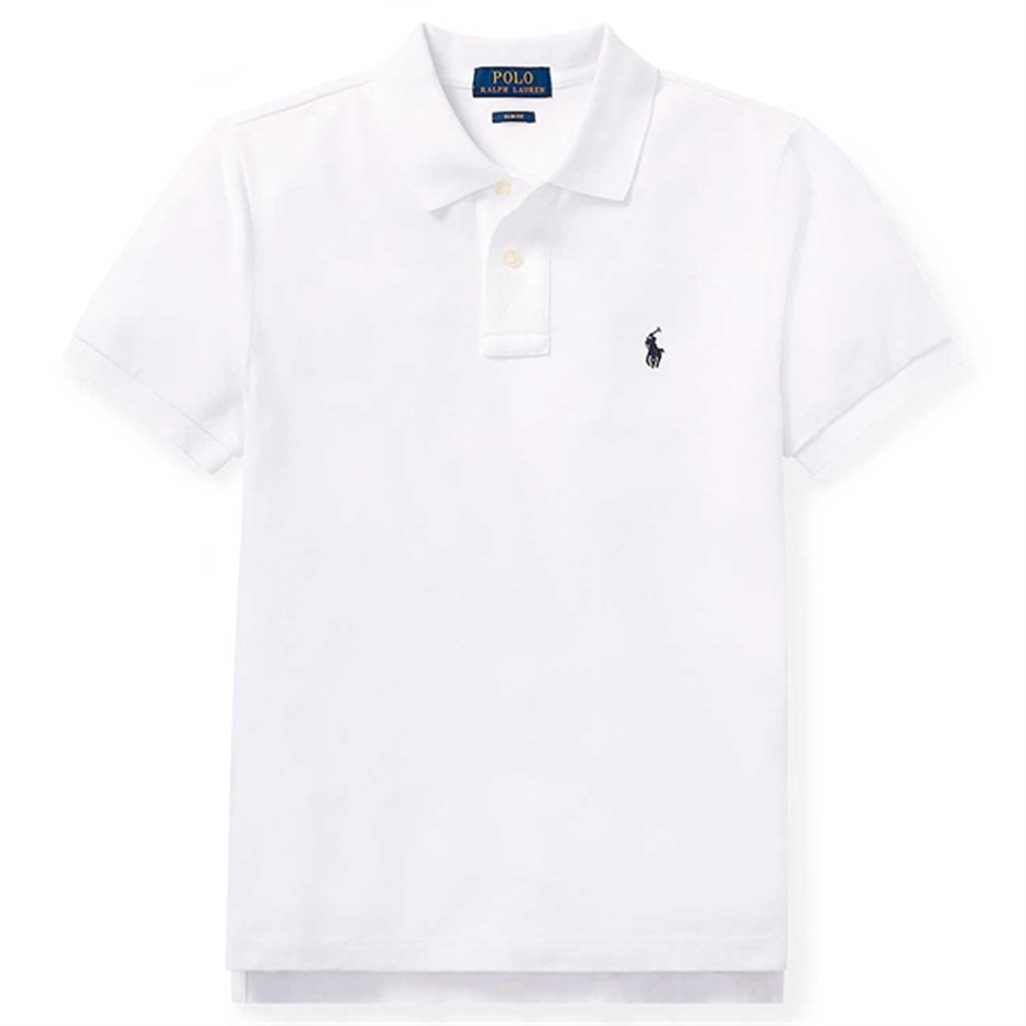 Polo Ralph Lauren Boy Short Sleeved Classic Polo White - Str. 4 år