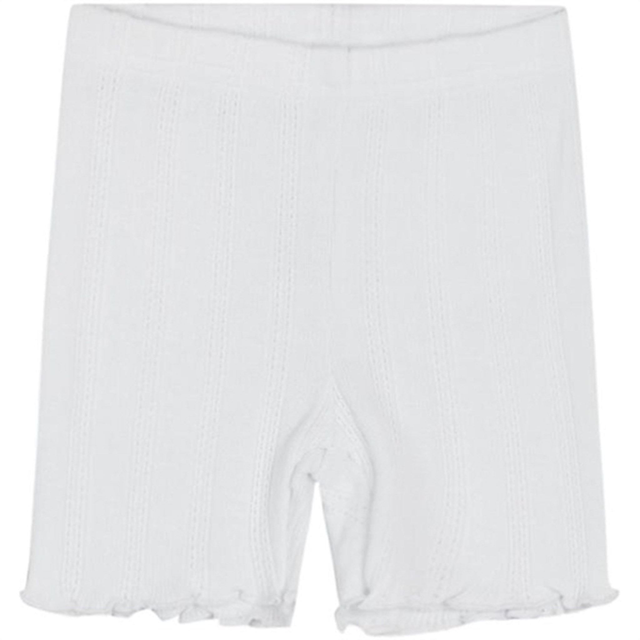 Hust & Claire Baby Lilina Shorts White - Str. 56