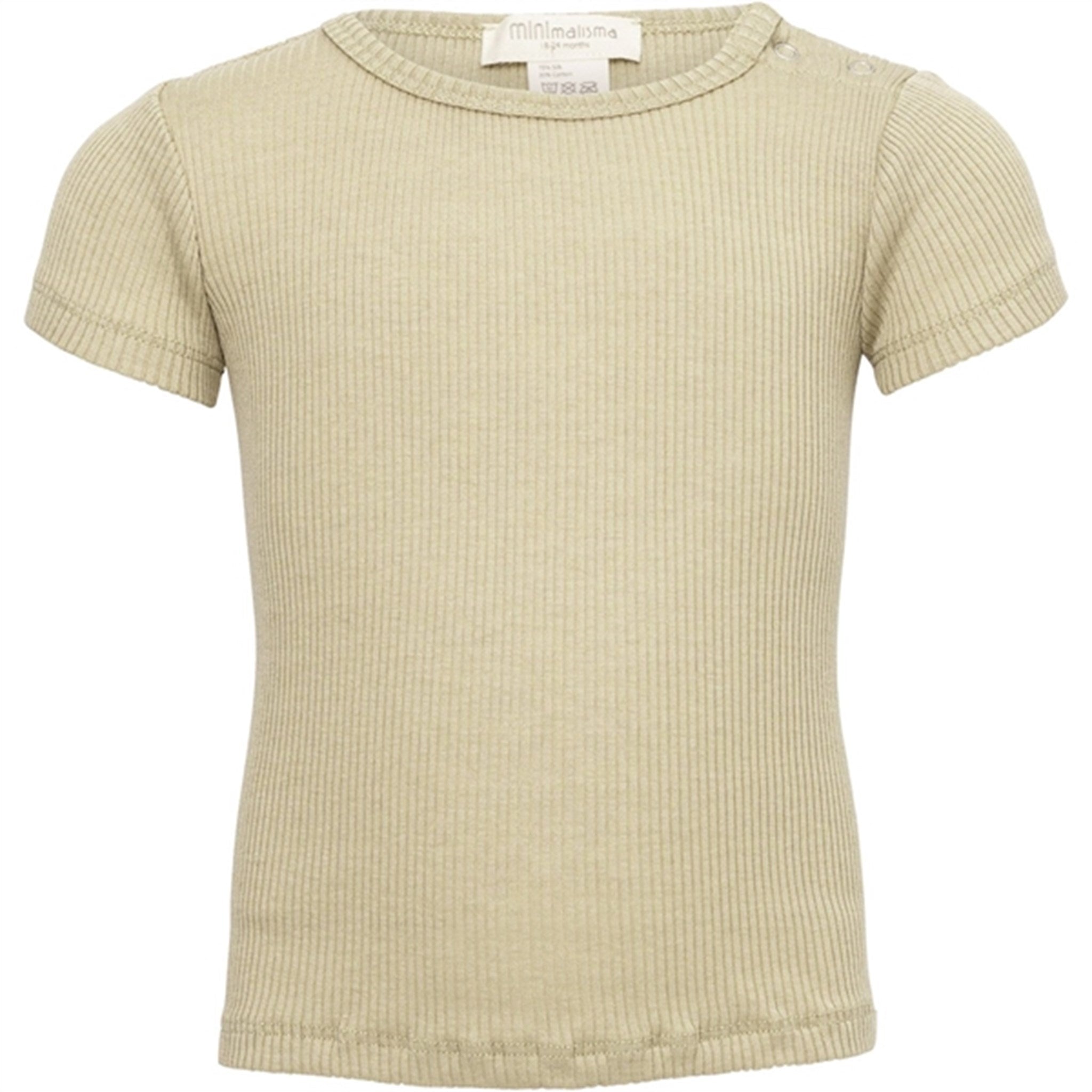 Minimalisma Bimse T-shirt Pear Light Green Sorbet - Str. 18-24 mdr