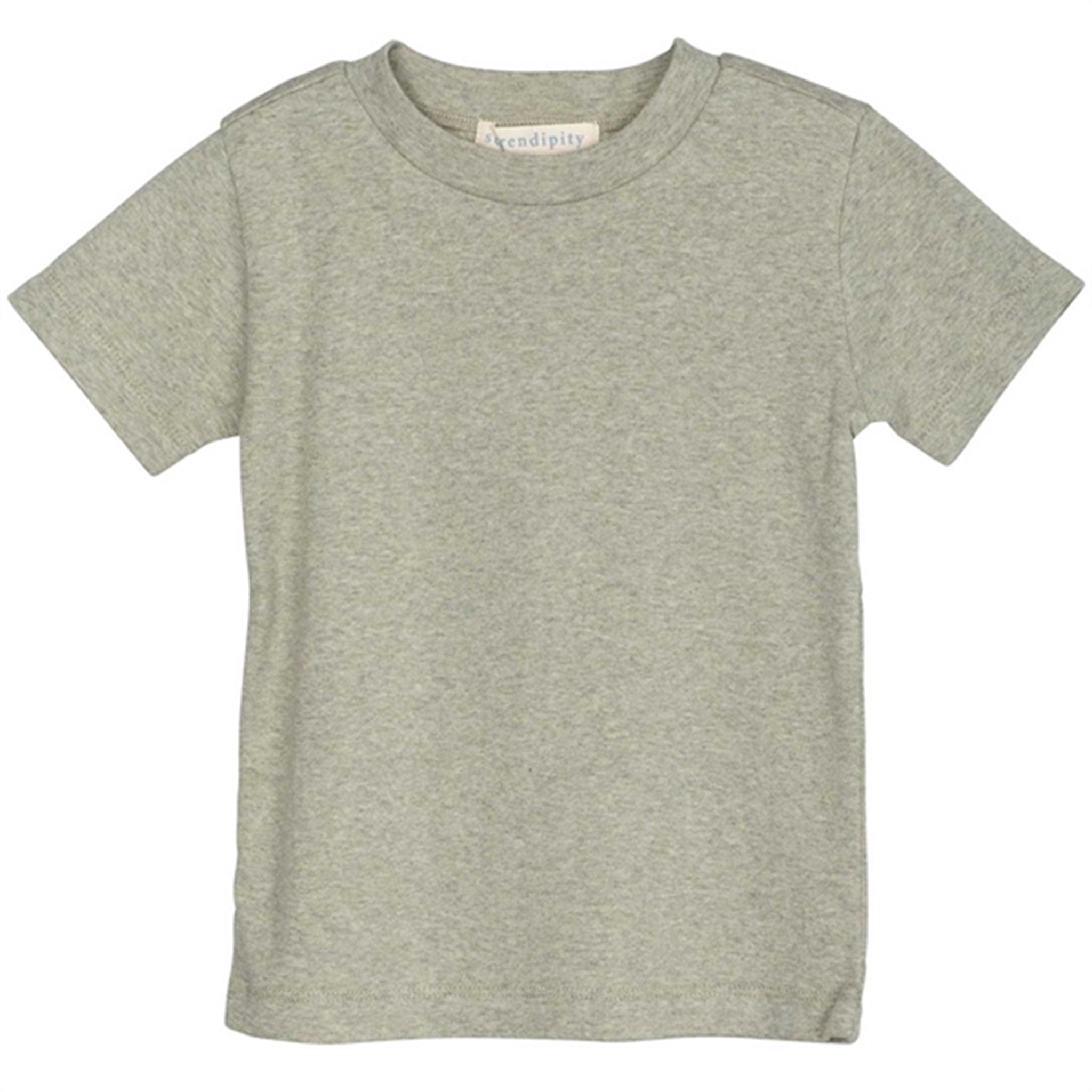 Serendipity Sage Short Sleeve Rib T-shirt - Str. 98 cm
