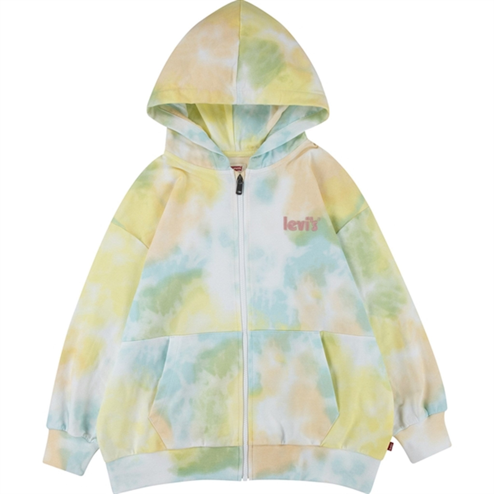 Levi's Zip Hoodie Sunny Tie Dye - Str. 16 år/176 cm