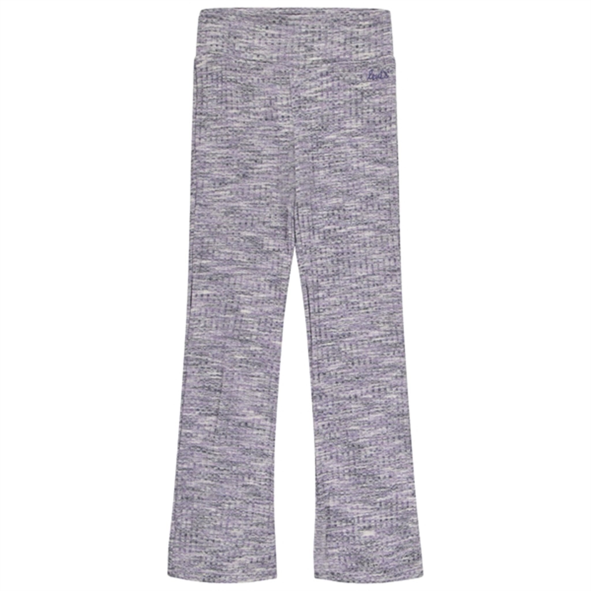 Levi's Space Dye Flared Knit Pants Purple Rose - Str. 14 år