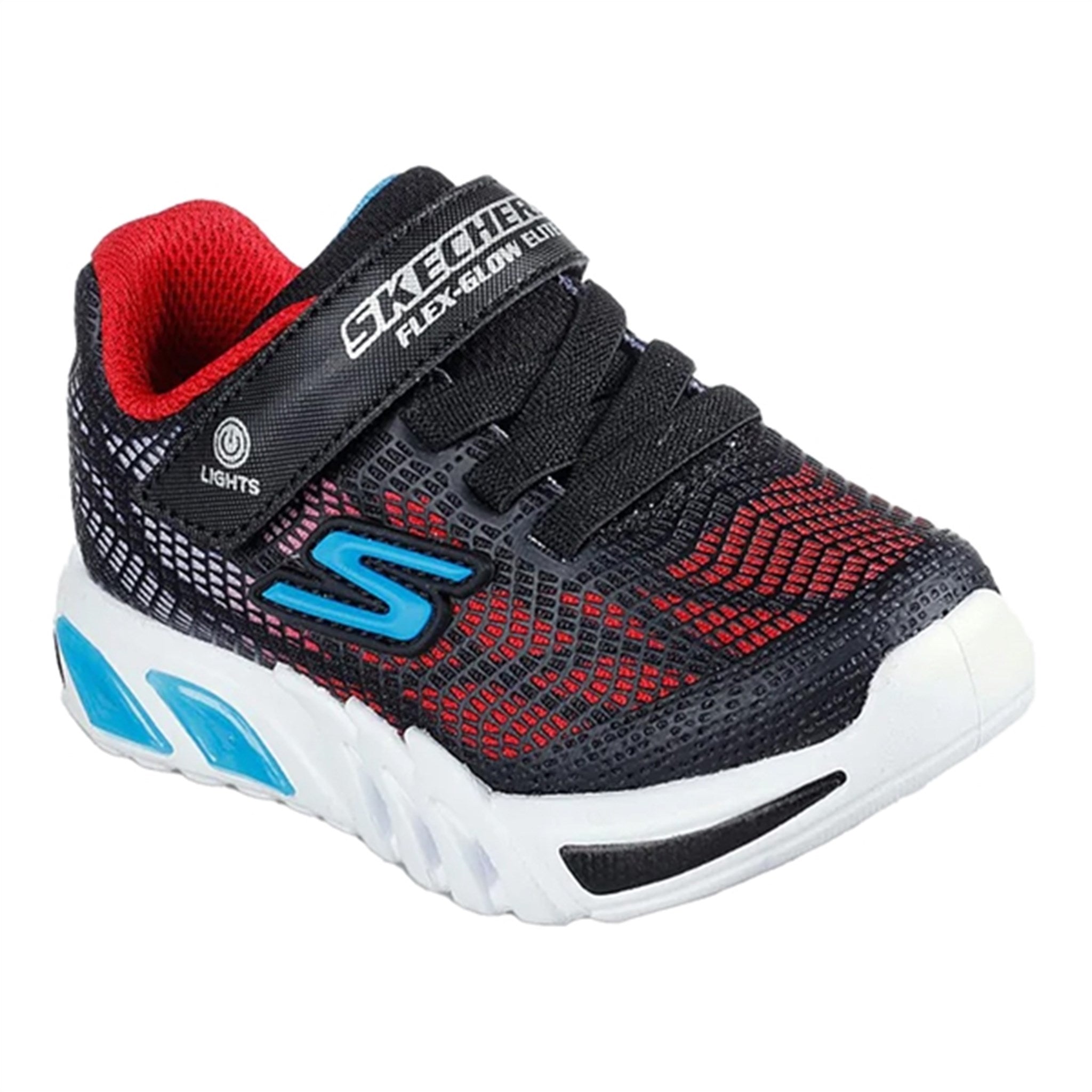 Skechers Flex-Glow Elite Sneakers Black Red Blue - Str. 25