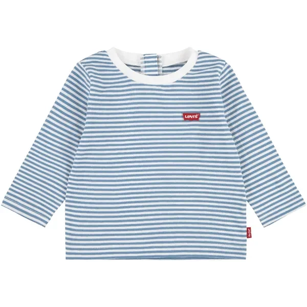 Levi's Stripe Batwing Bluse Coronet Blue - Str. 12 mdr