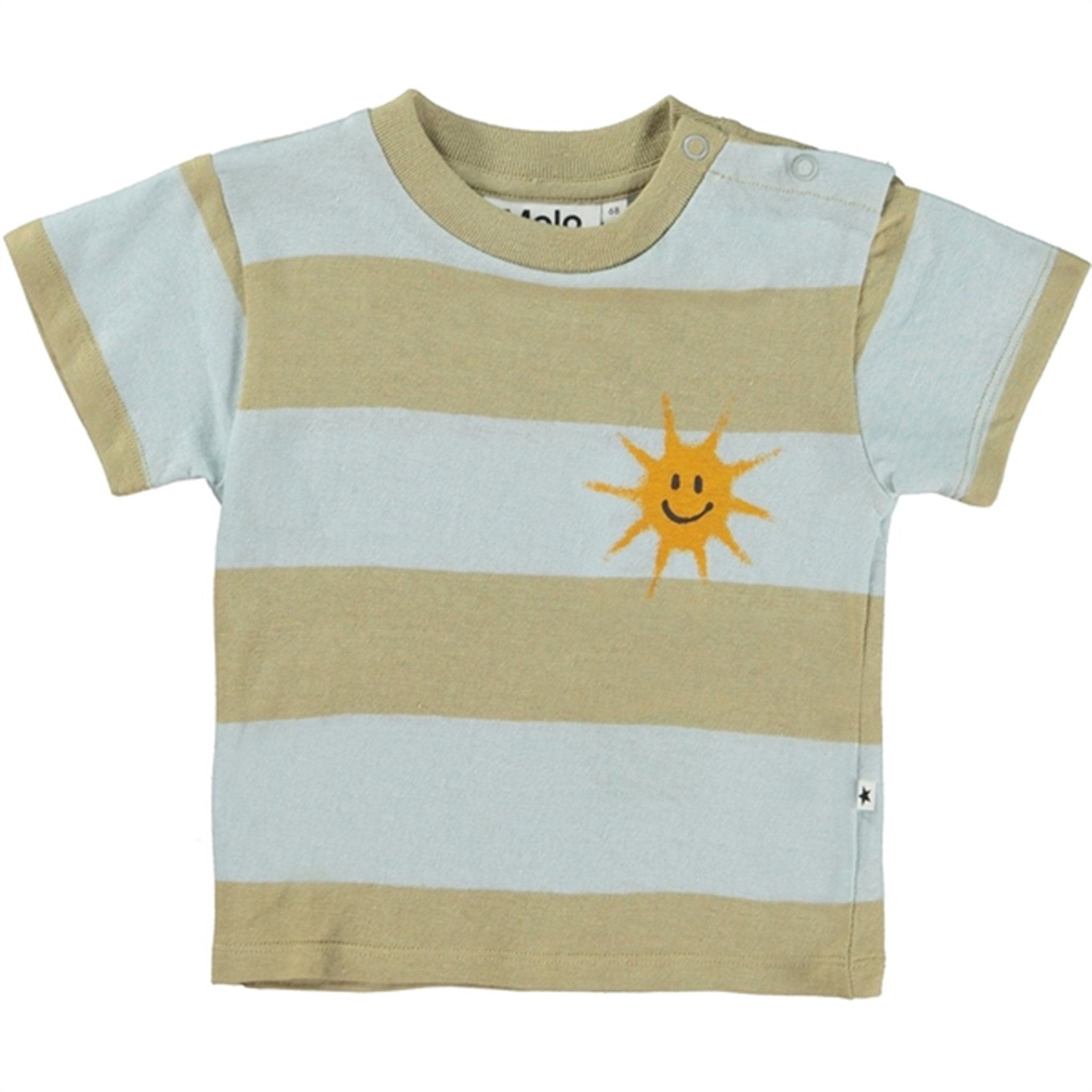 Molo Iced Blue stripe Enzo T-shirt - Str. 62 cm