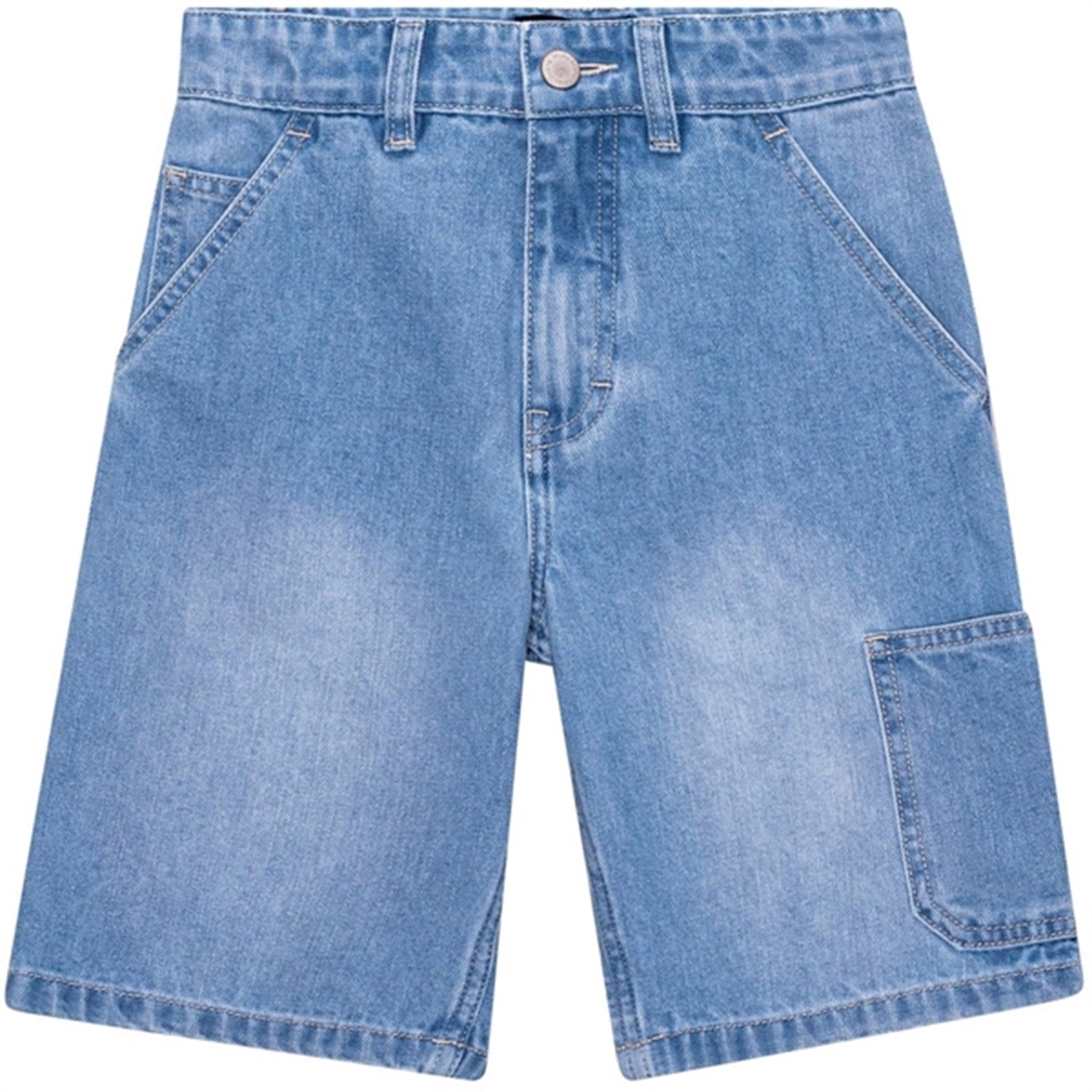 Molo Lightblue Denim Archie Shorts - Str. 140 cm