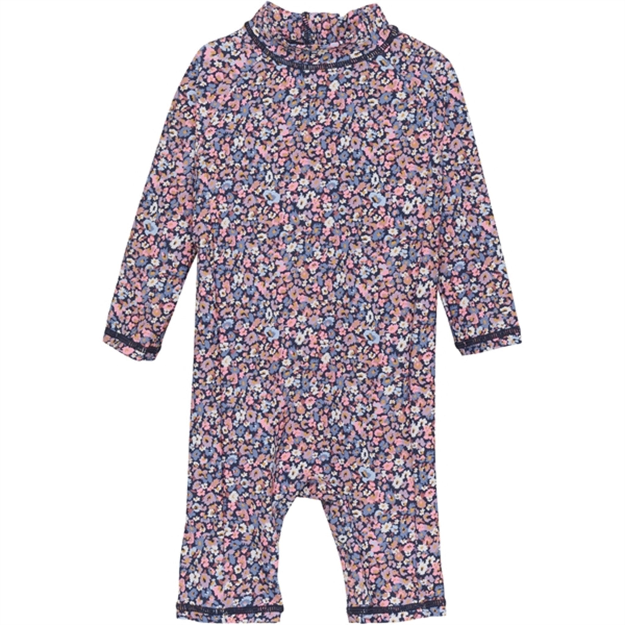 Billede af Color Kids Badedragt AOP Salmon Rose - Str. 92