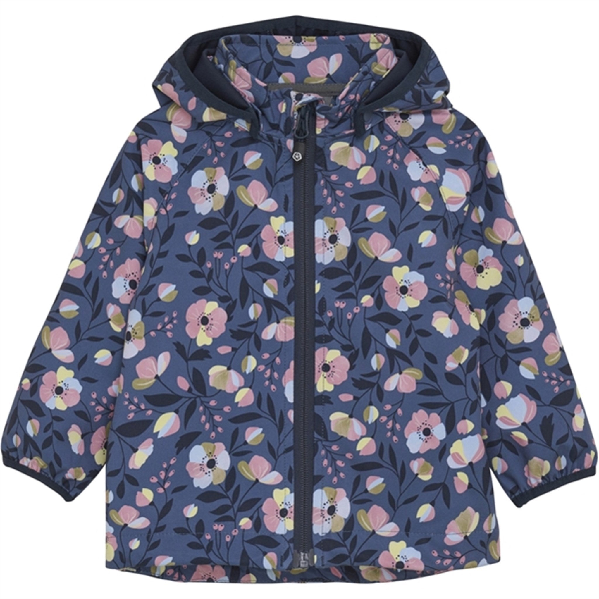 Color Kids Softshell Jakke AOP Foxglove - Str. 98