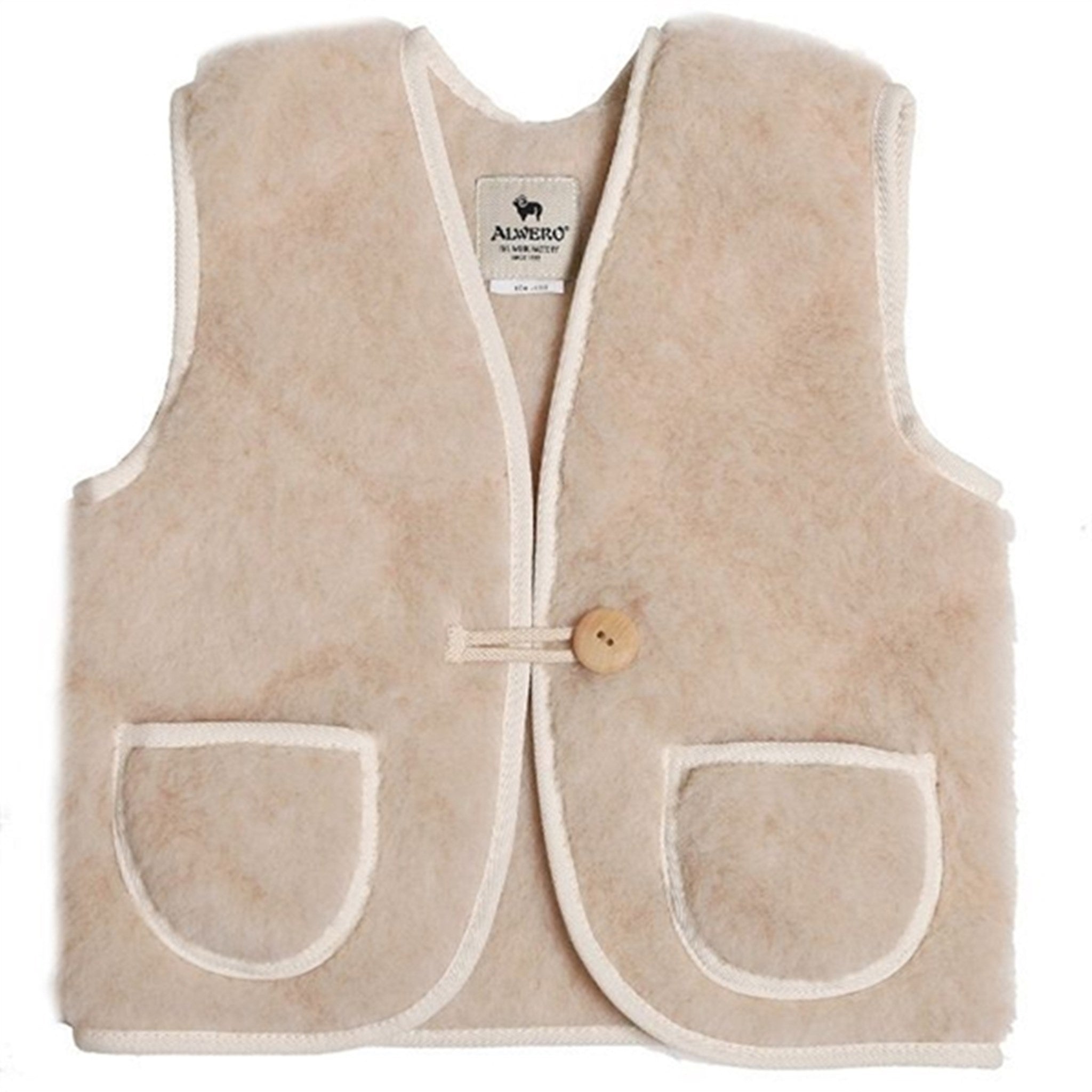 Alwero Vest Exclusive Alpen Junior Onion Beige - Str. 128-134