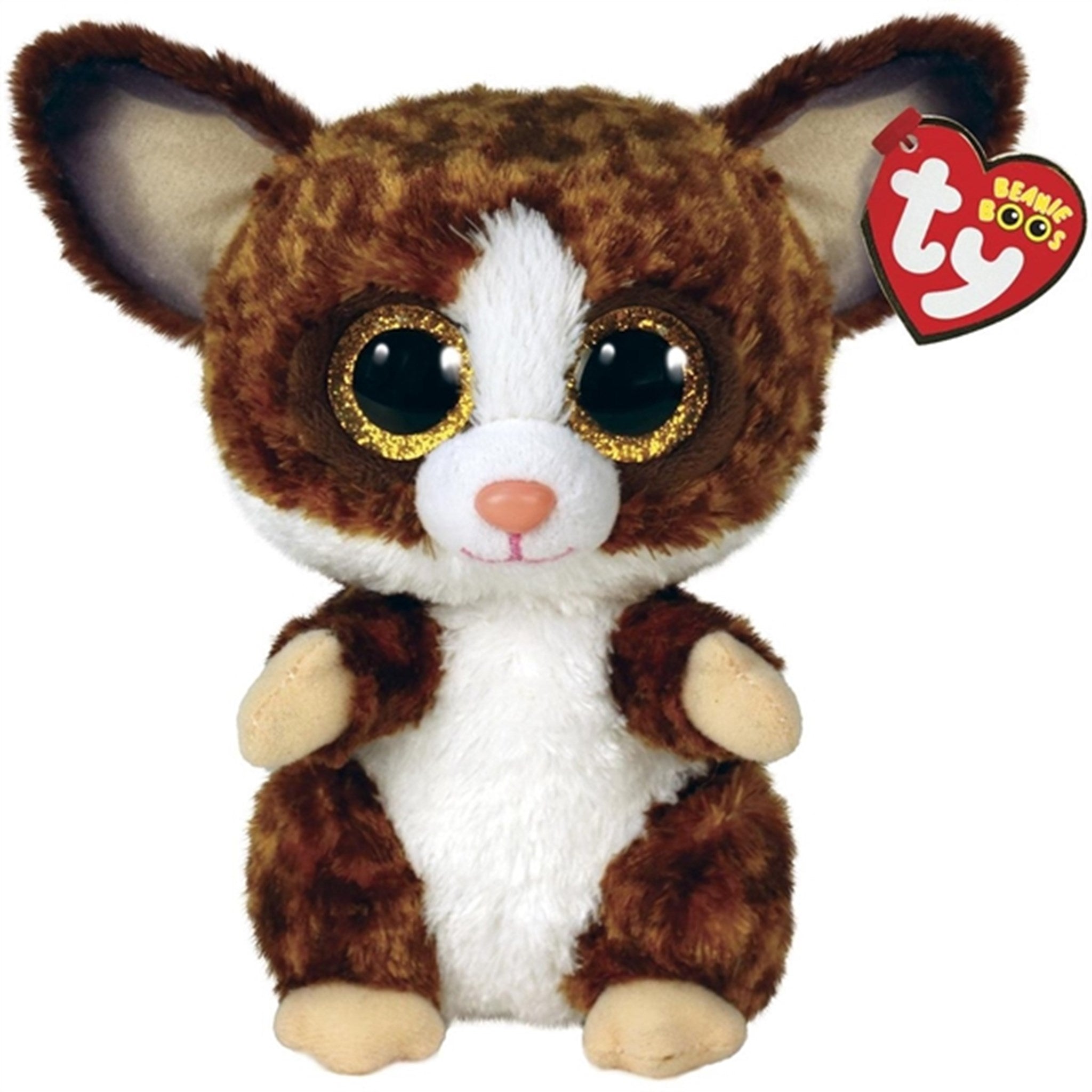 TY Beanie Boos Binky - Bush Baby Brown Reg