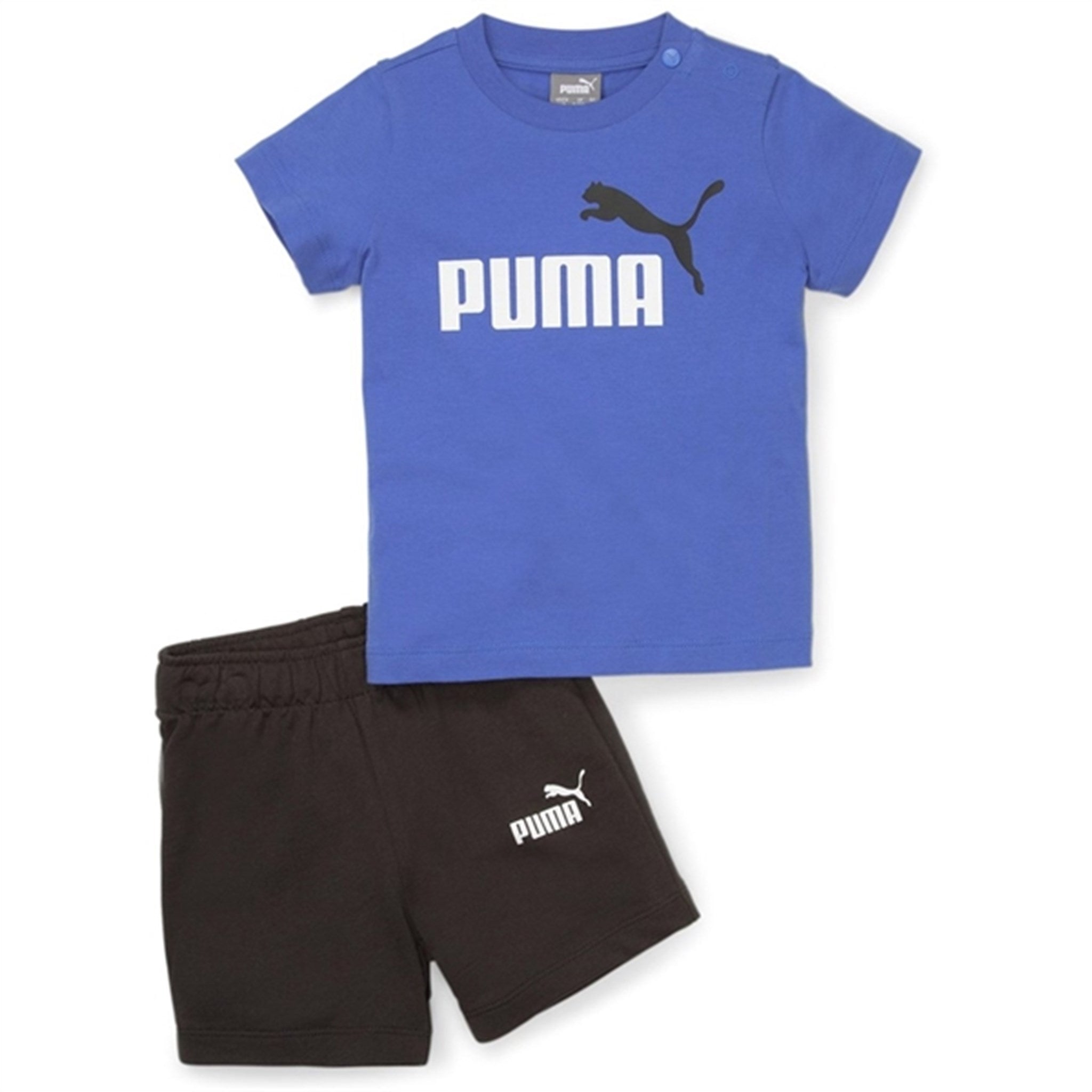Puma Minicats T-shirt & Shorts Sæt Royal Sapphire - Str. 68
