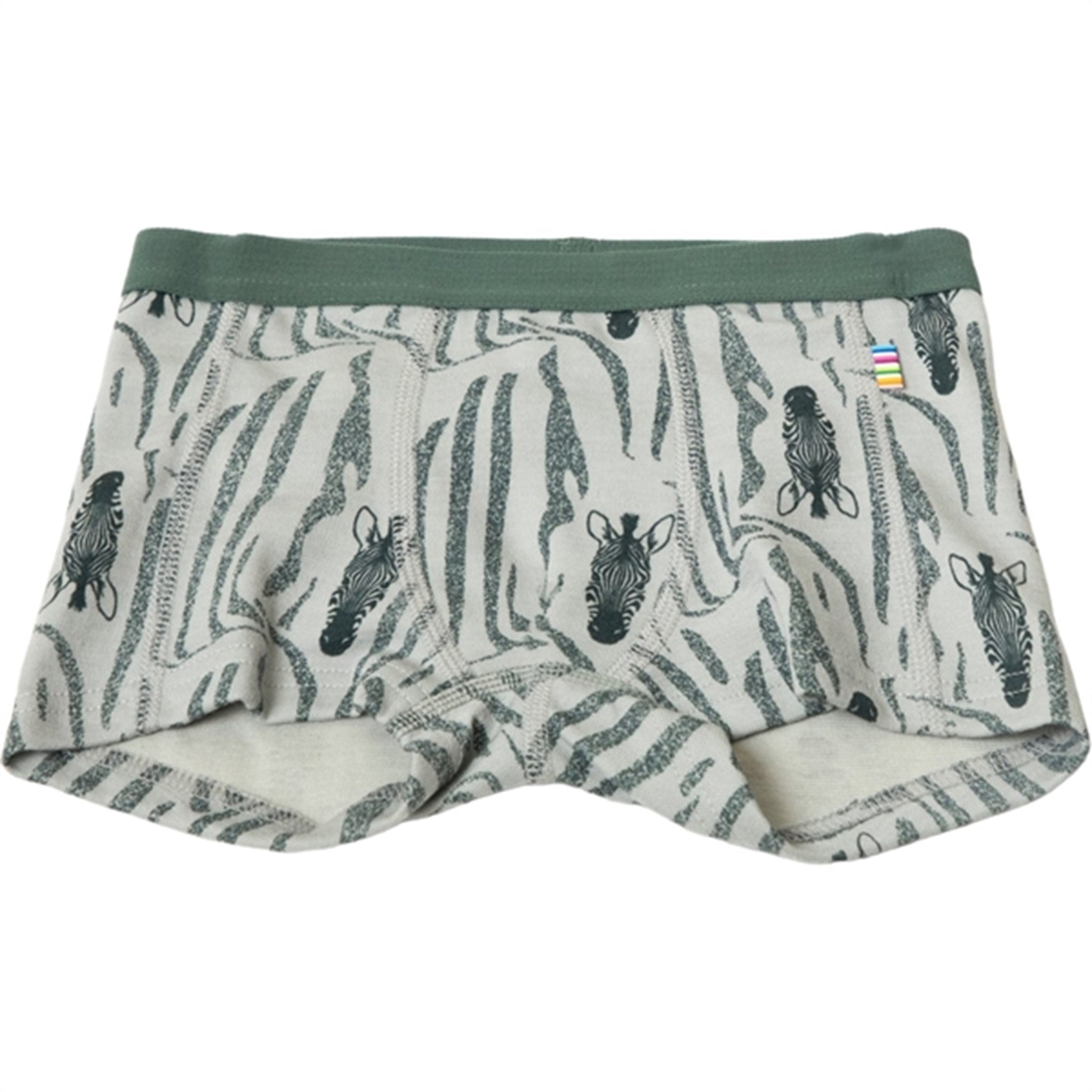 Joha Uld/Bomuld Green AOP Boxer shorts - Str. 150