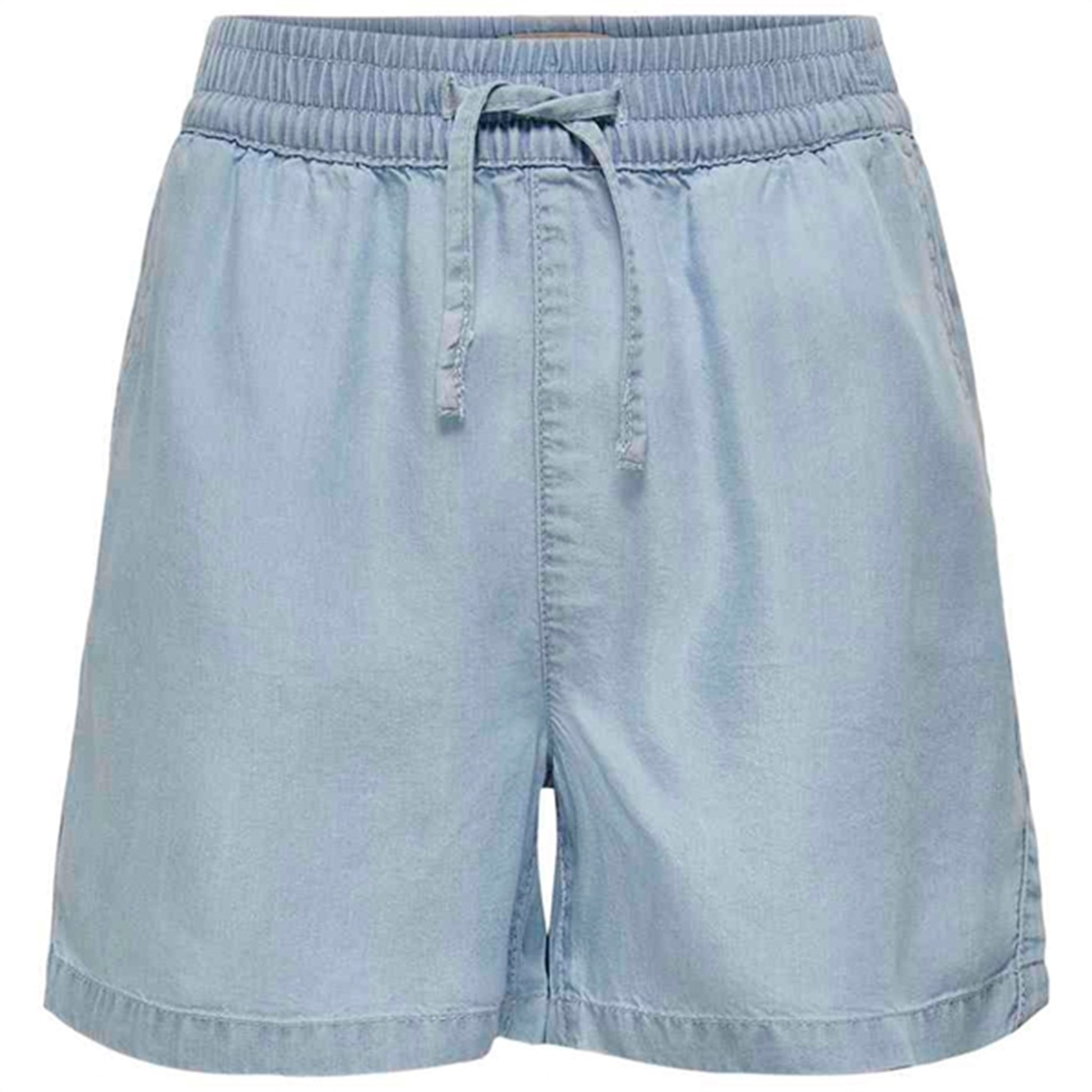 Kids ONLY Light Blue Denim Pema Shorts - Str. 140