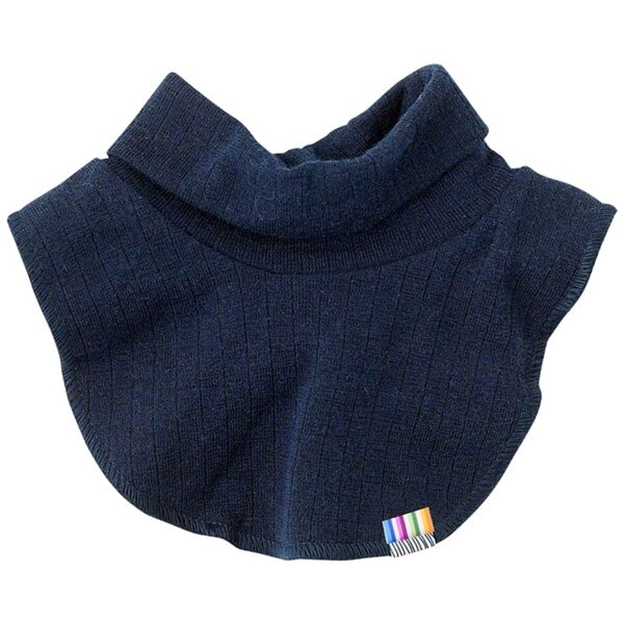 Joha Uld Rib Marine Polo Neck - Str. 4-6 år