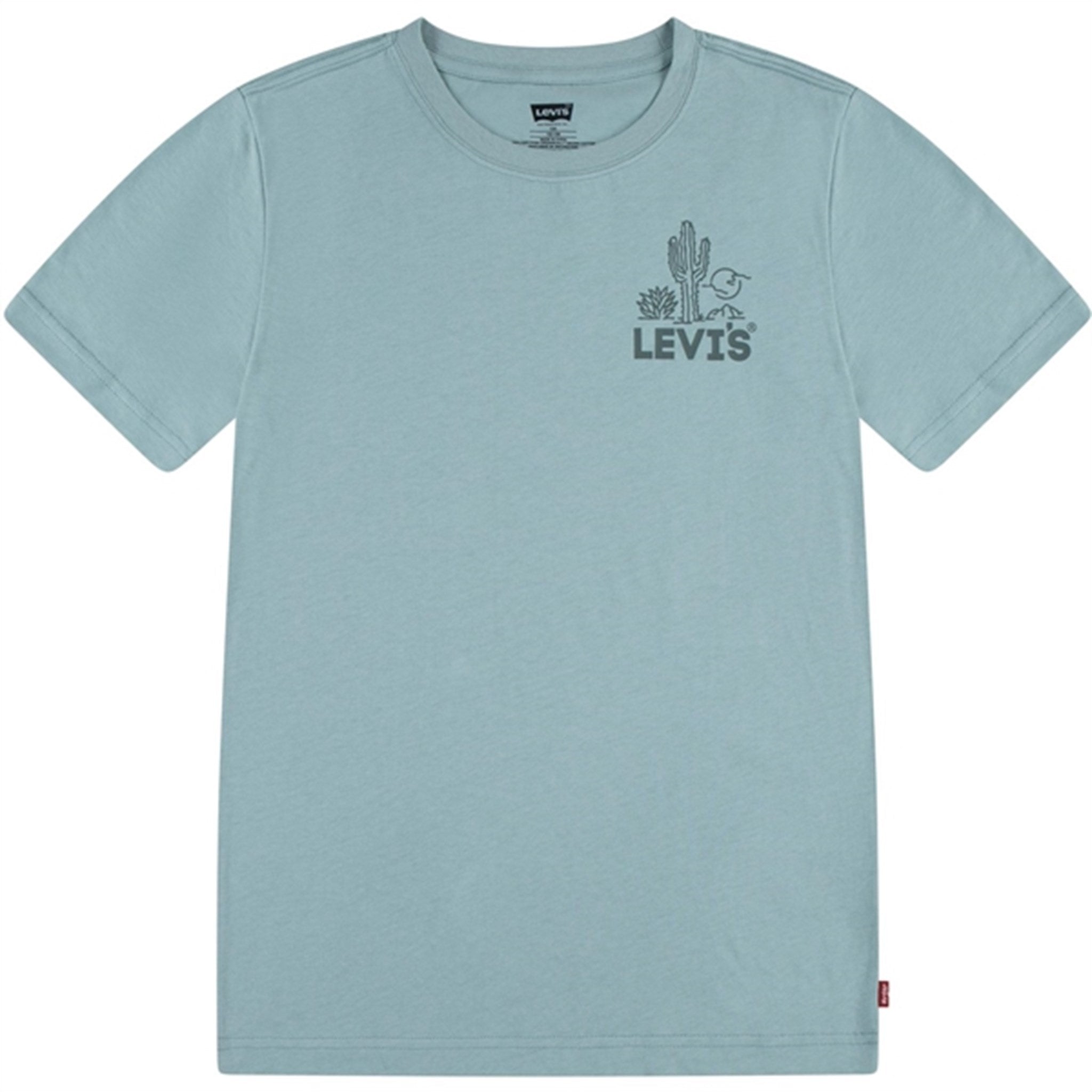 Levi's Cacti Club T-Shirt Levi's Blue Surf - Str. 8 år