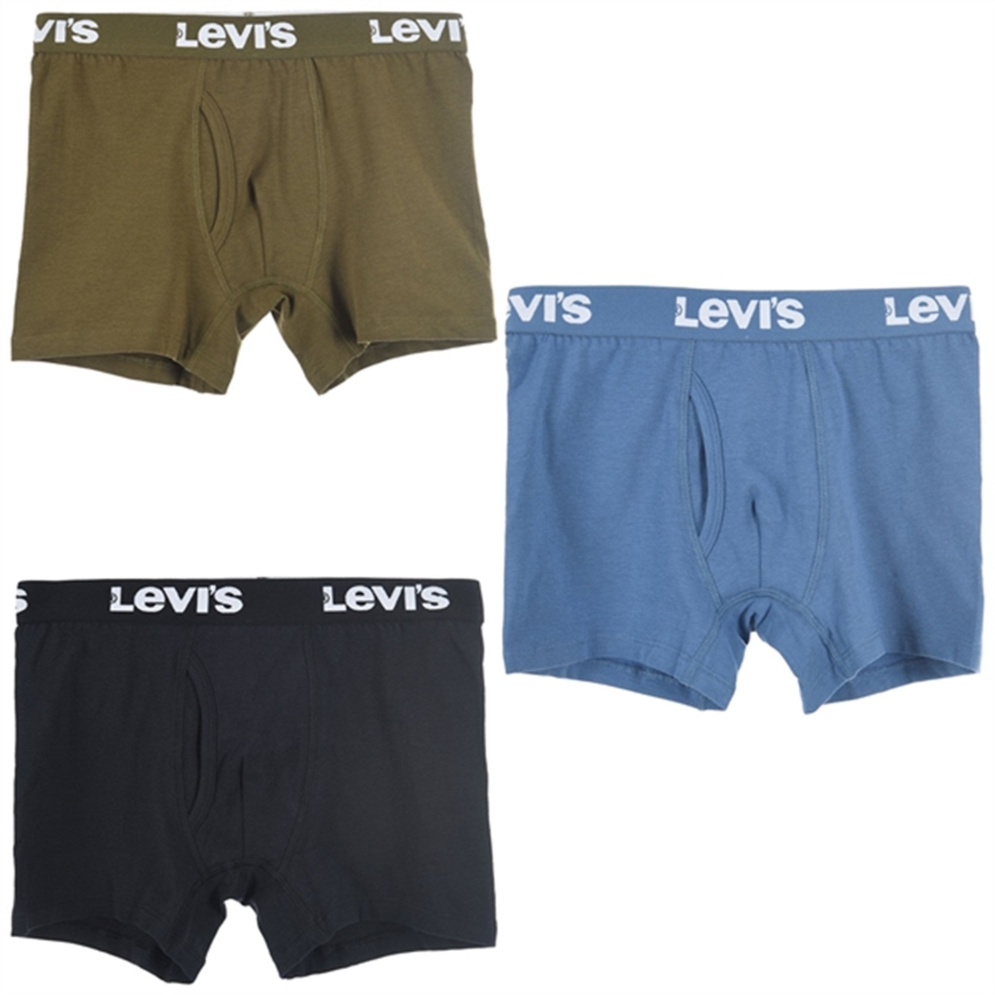 Levi's Boxershorts 3-Pak Black - Str. L
