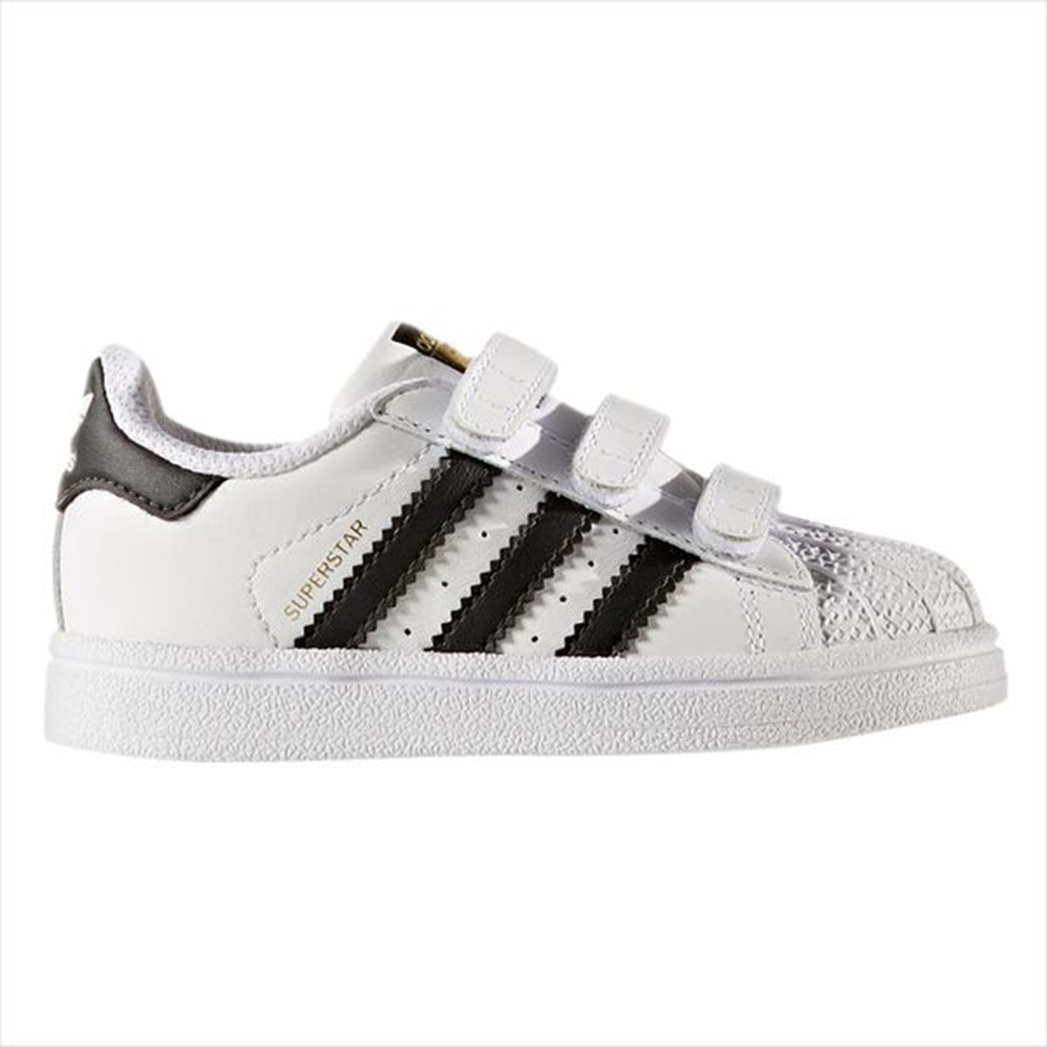 adidas Originals Superstar Sneakers White/Black Velcro - Str. 22