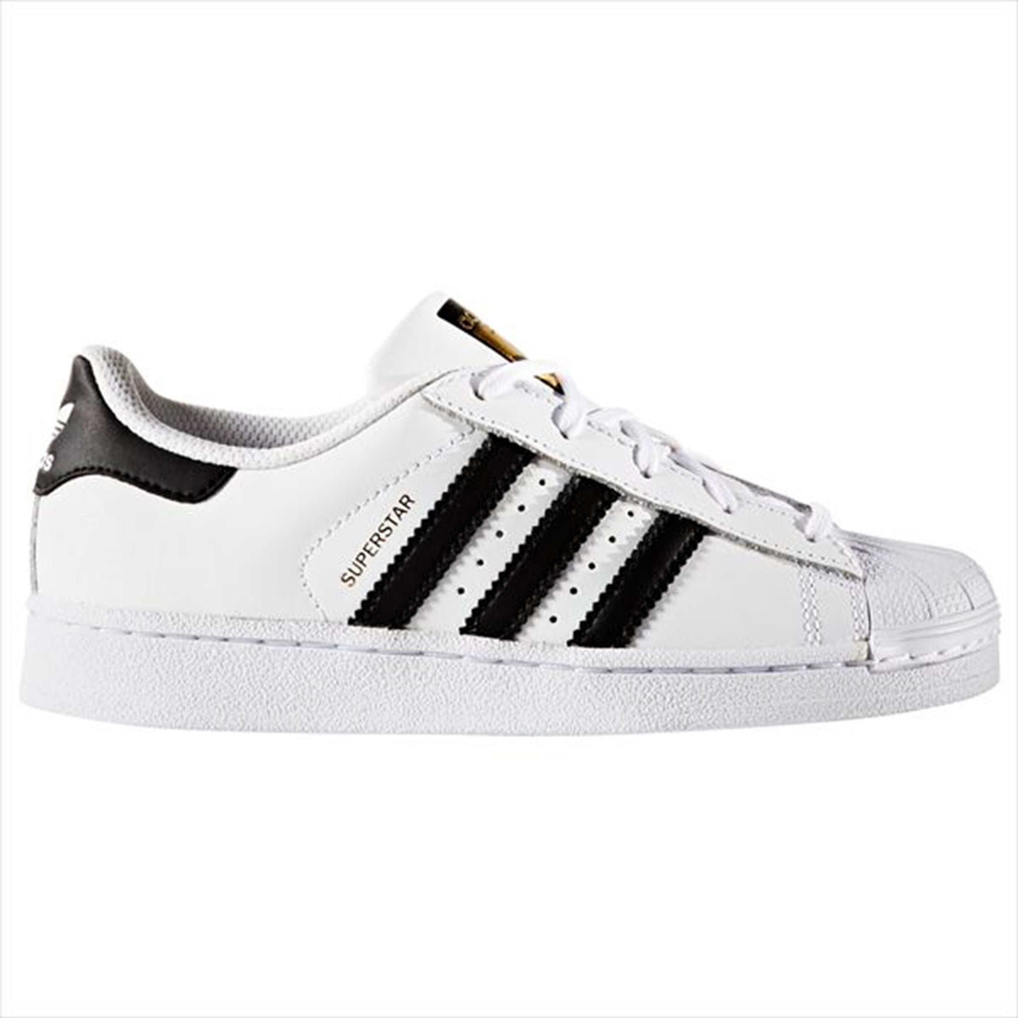adidas Originals Superstar Sneakers White/Black Snørre - Str. 28