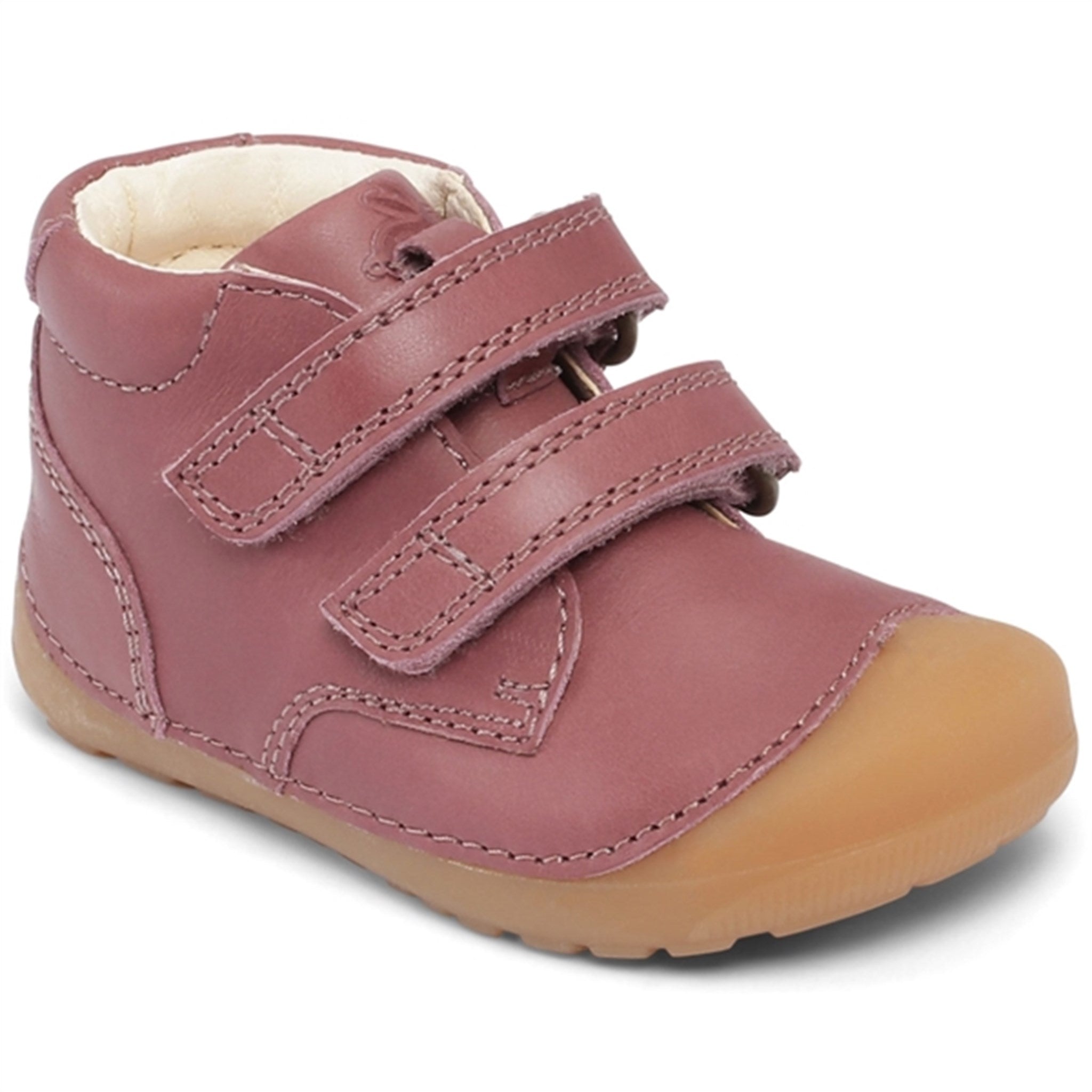 Bundgaard Begyndersko Petit Velcro Dark Rose – Str. 23