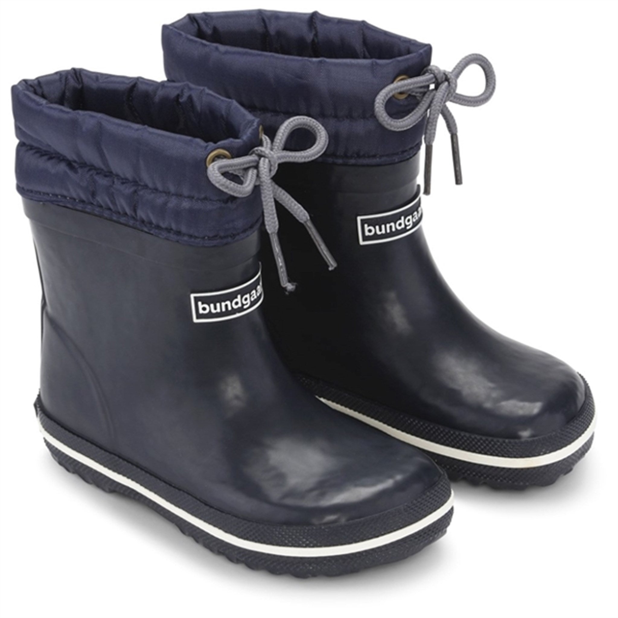 Bundgaard Cirro Low Warm Gummistøvle Navy - Str. 20