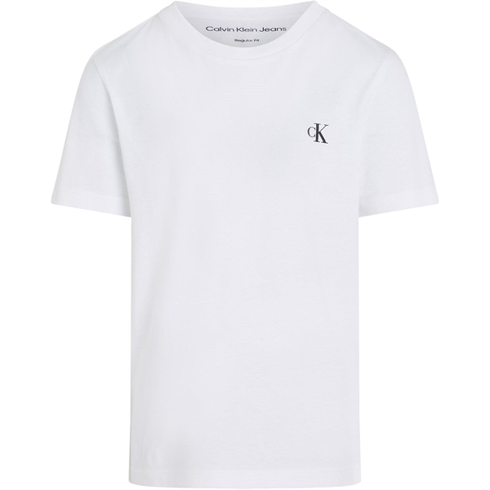 Calvin Klein Monogram T-Shirt 2-Pak White / Fanfare - Str. 16 år