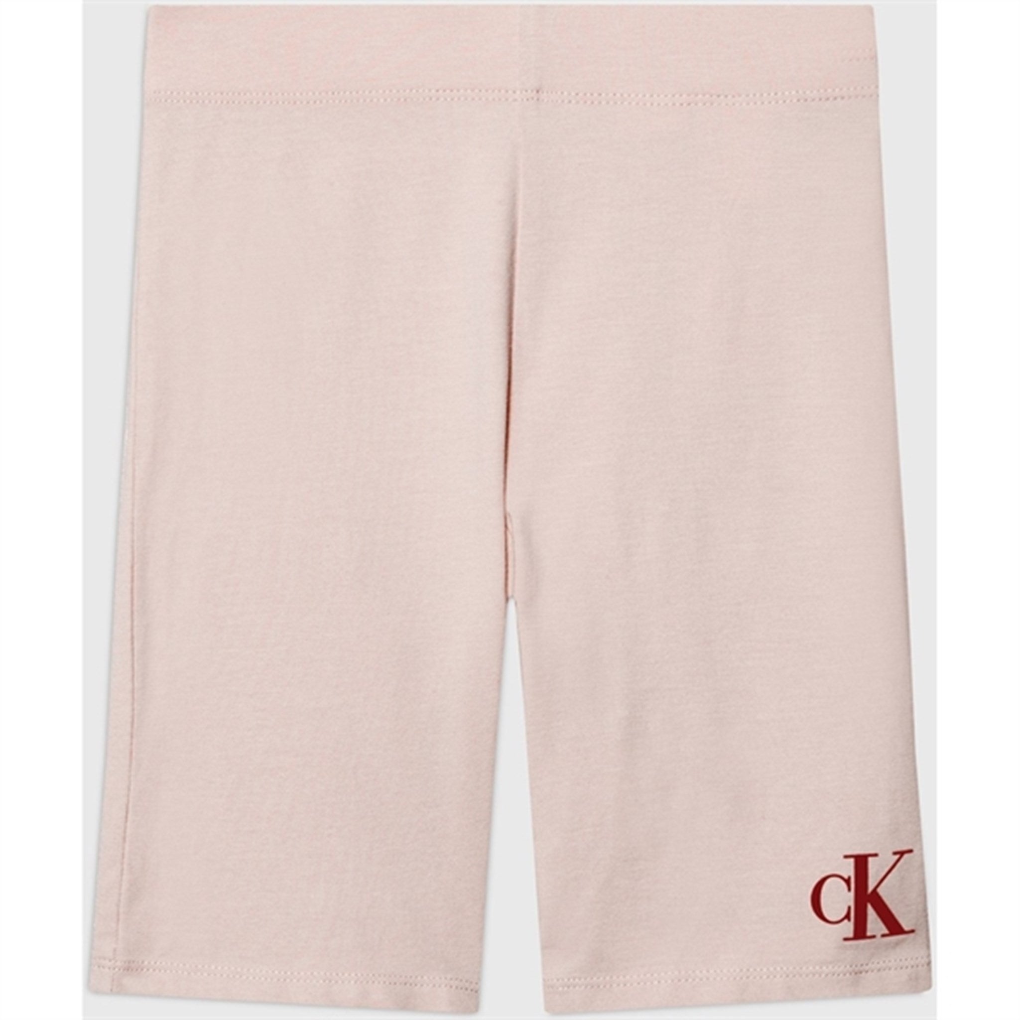 Calvin Klein CK Logo Cykelshorts Sepia Rose - Str. 14 år