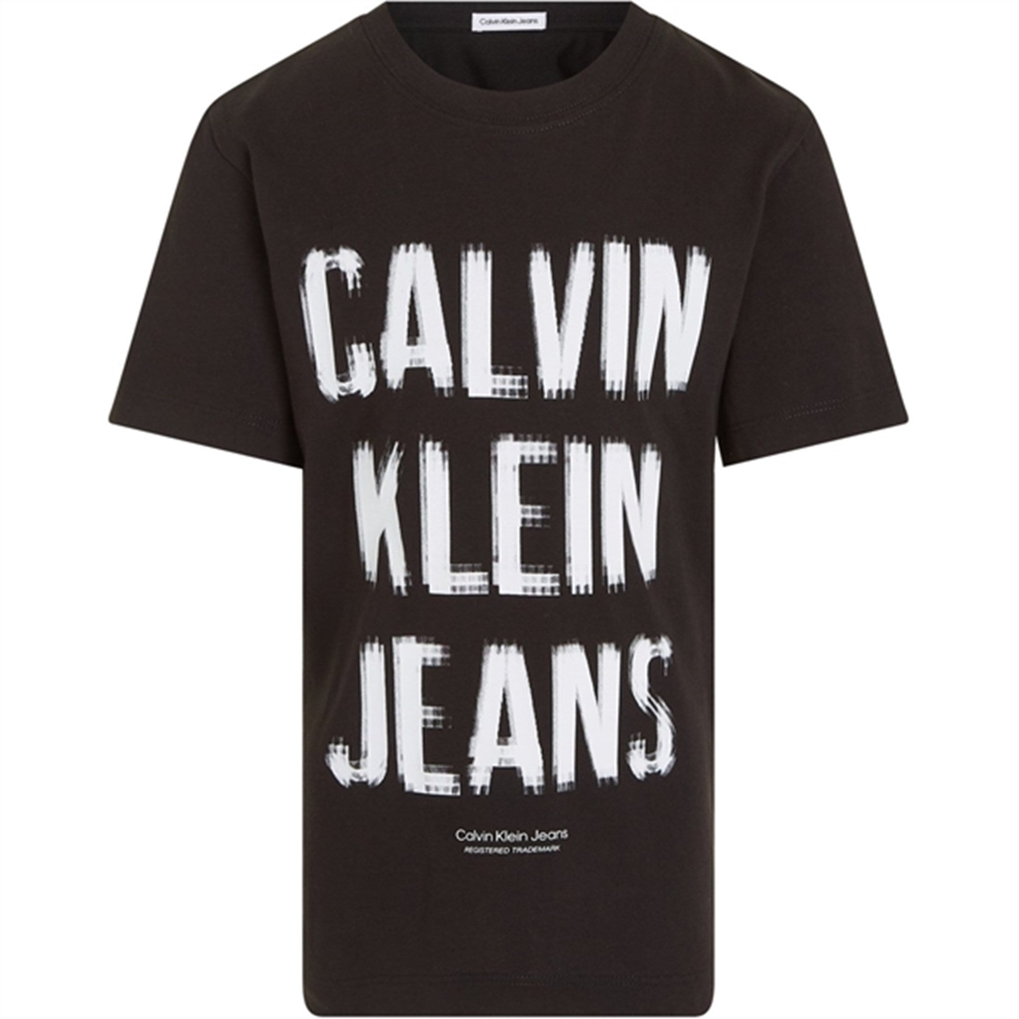 Calvin Klein Pixel Logo Relaxed T-Shirt Ck Black - Str. 8 år