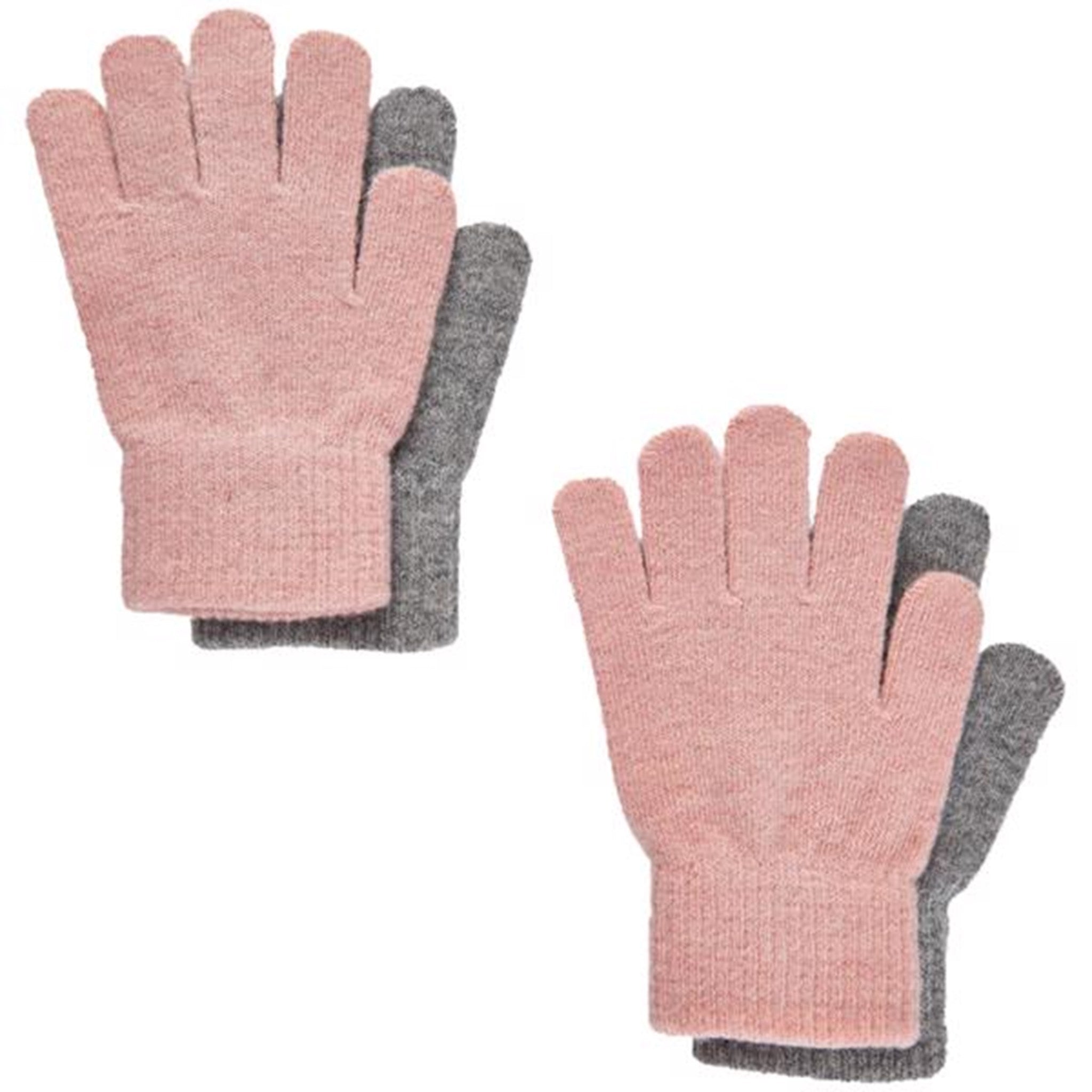 CeLaVi Fingervanter Magic 2-Pack Misty Rose