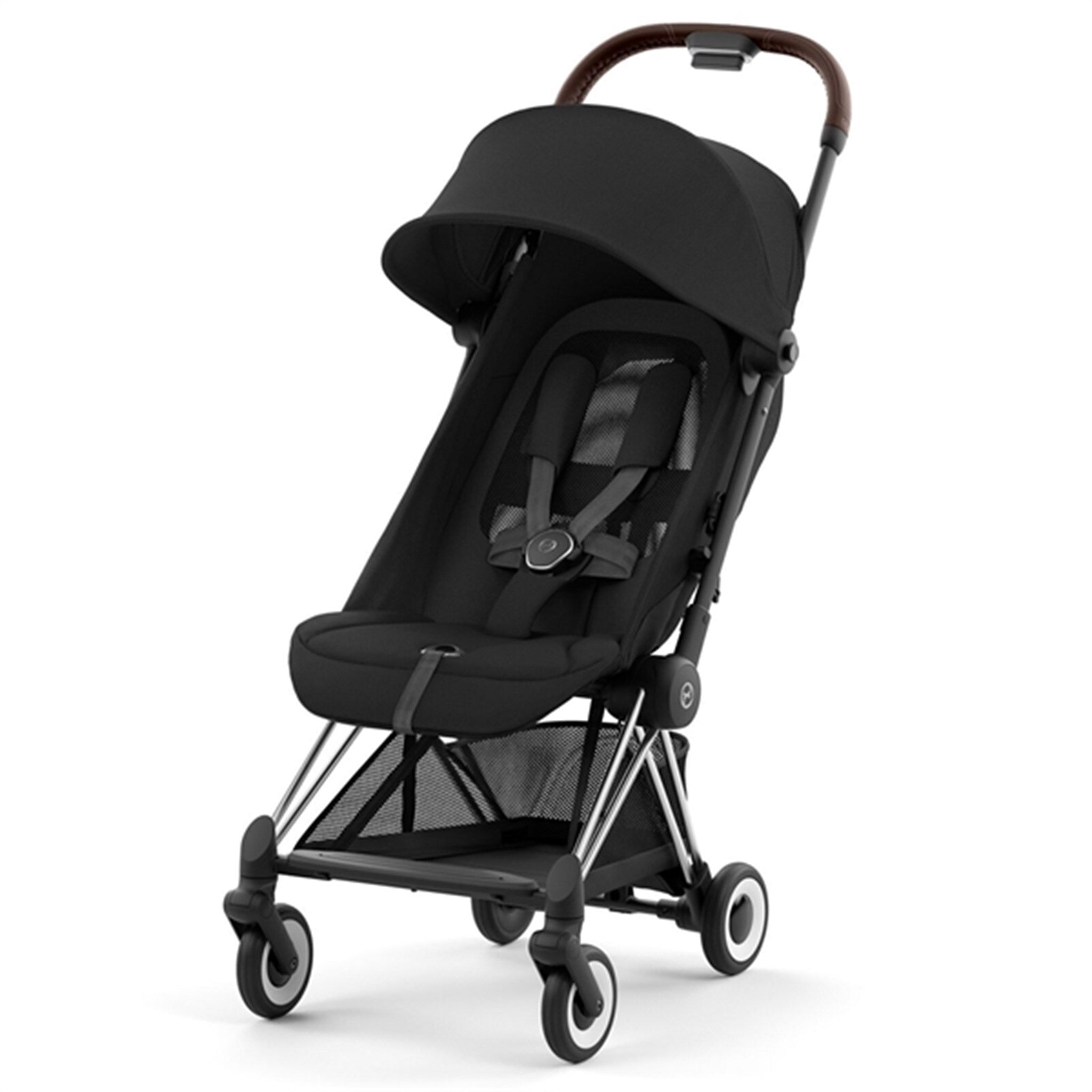 Cybex Coya Klapvogn Chrome Dark Brown Sepia Black